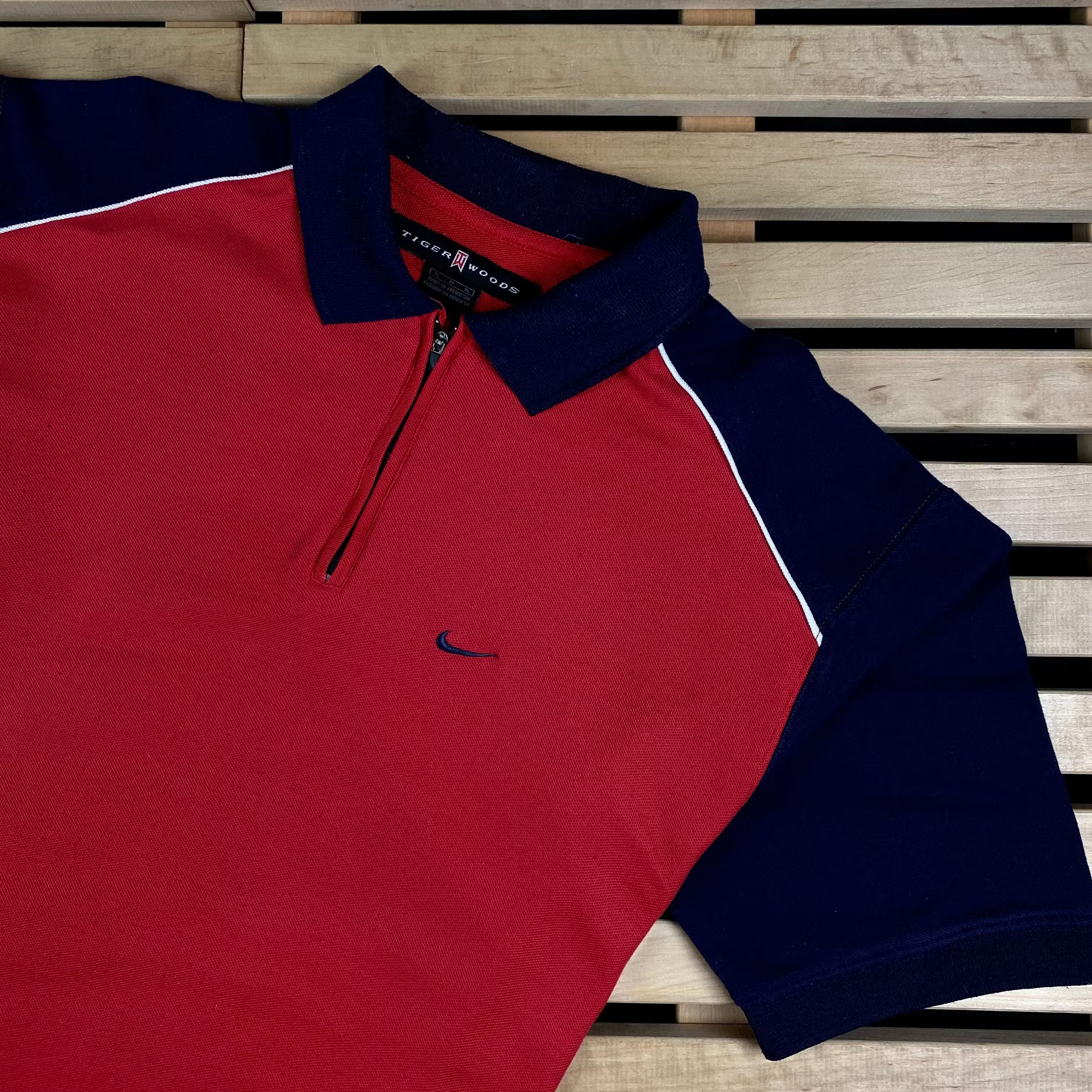 Nike × Vintage Mens Vintage T Shirt Nike Tiger Woods Size XL Size US XL / EU 56 / 4 - 2 Thumbnail
