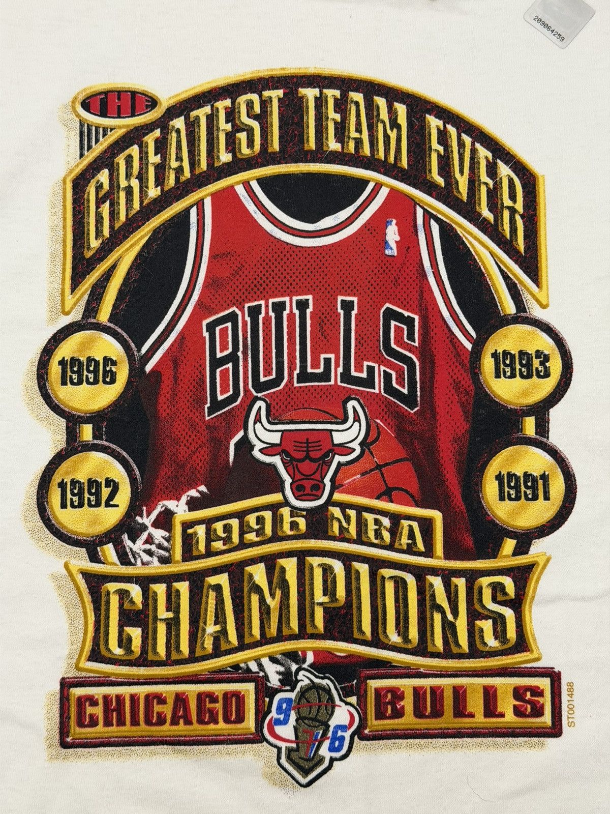 Starter Vintage Deadstock Chicago Bulls 1996 NBA Champs Bundle Size US XXL / EU 58 / 5 - 19 Thumbnail