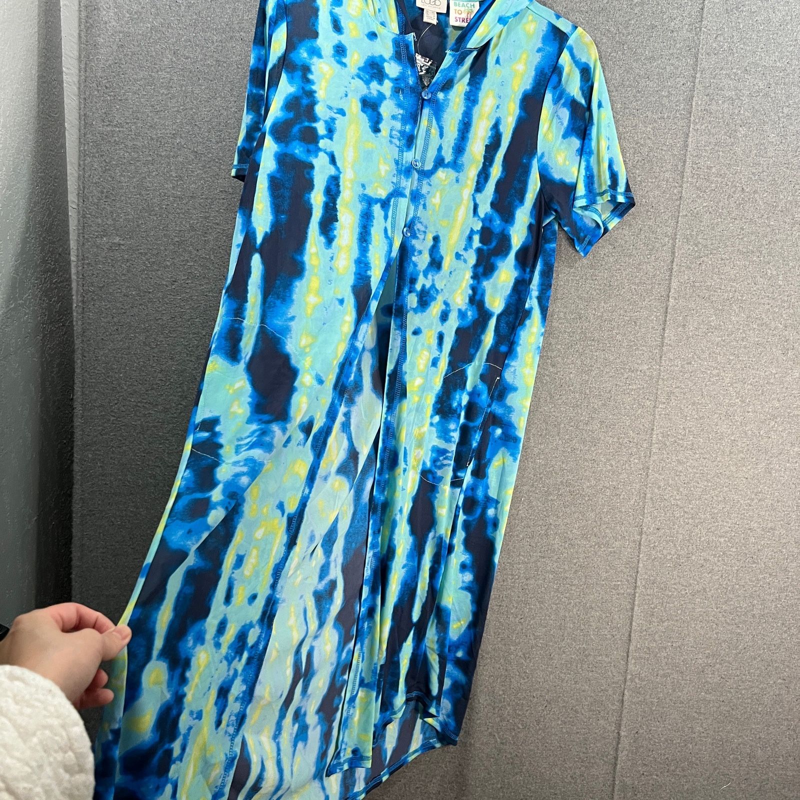 Other LOGO by Lori Goldstein Beach to Street Printed Mesh Duste Size XS / US 0-2 / IT 36-38 - 11 Thumbnail