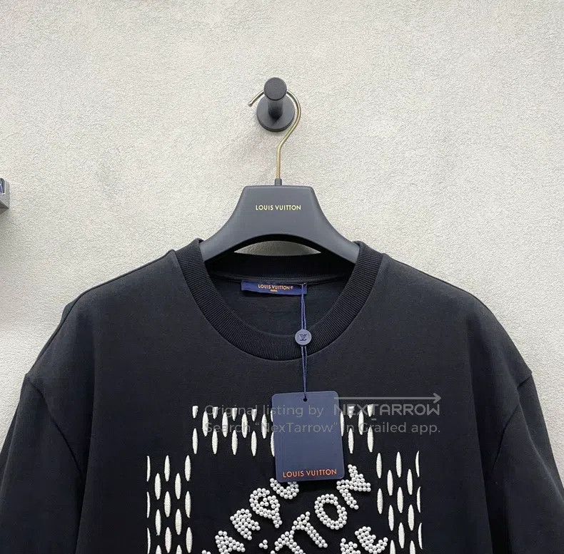 Louis Vuitton Louis Vuitton Fei Dong Co-branded Black Short Sleeve T-Shi Size US L / EU 52-54 / 3 - 4 Thumbnail