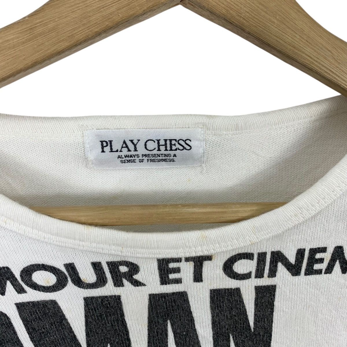 Vintage Vintage ROMAN POLANSKI EMMANUELLE SEIGNER Movie Tee Shirt Size L / US 10 / IT 46 - 5 Thumbnail