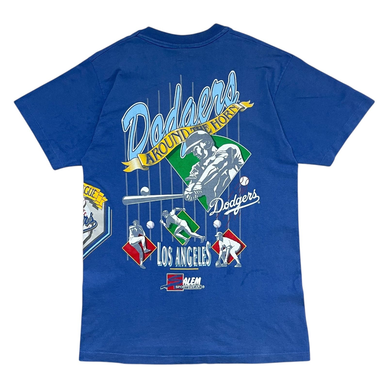 MLB VTG 90s LOS ANGELES DODGERS 1993 SALEM AOP T-SHIRT Sz L Size US L / EU 52-54 / 3 - 1 Thumbnail