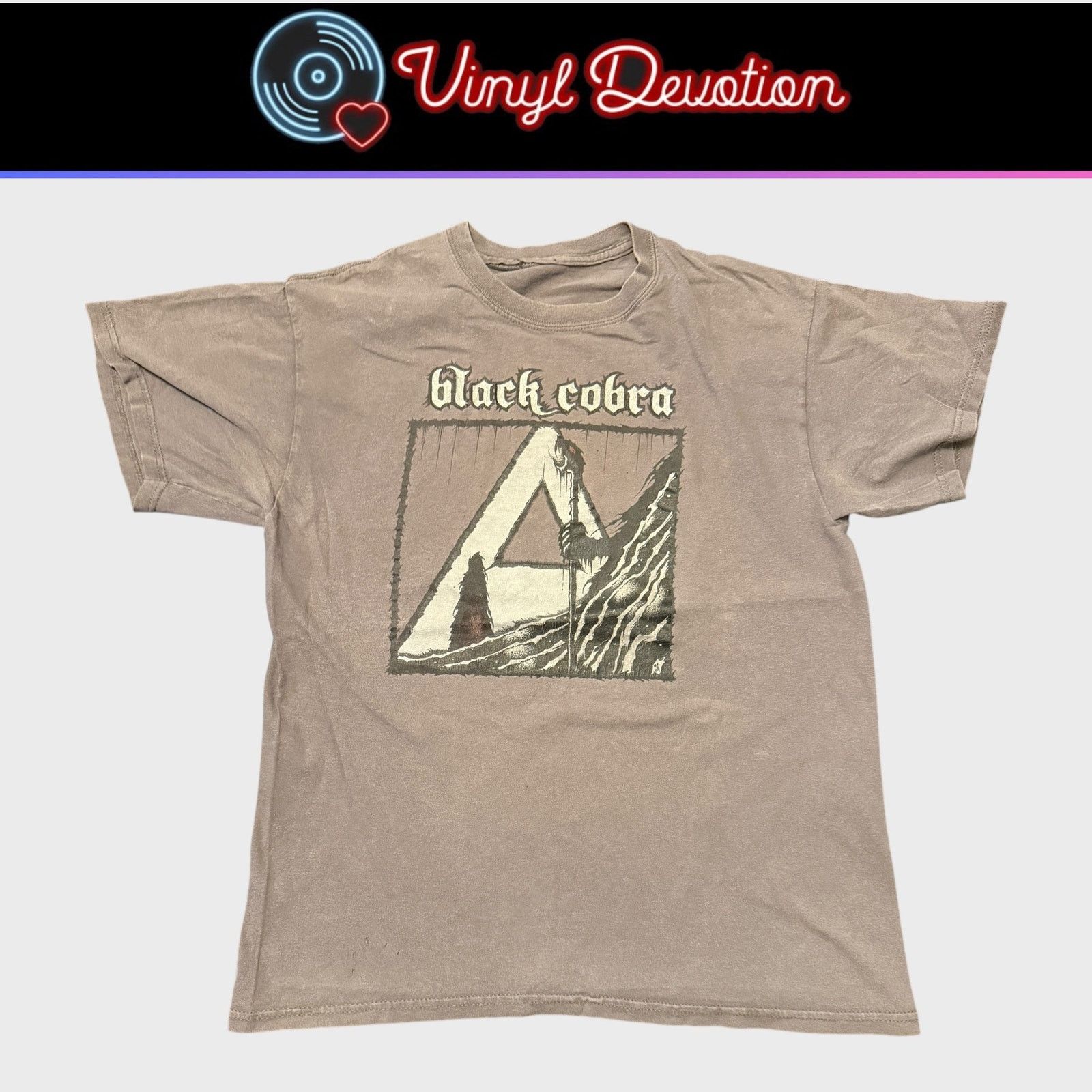 Band Tees Black Cobra Band Gray T-Shirt Size M Size US M / EU 48-50 / 2 - 1 Thumbnail