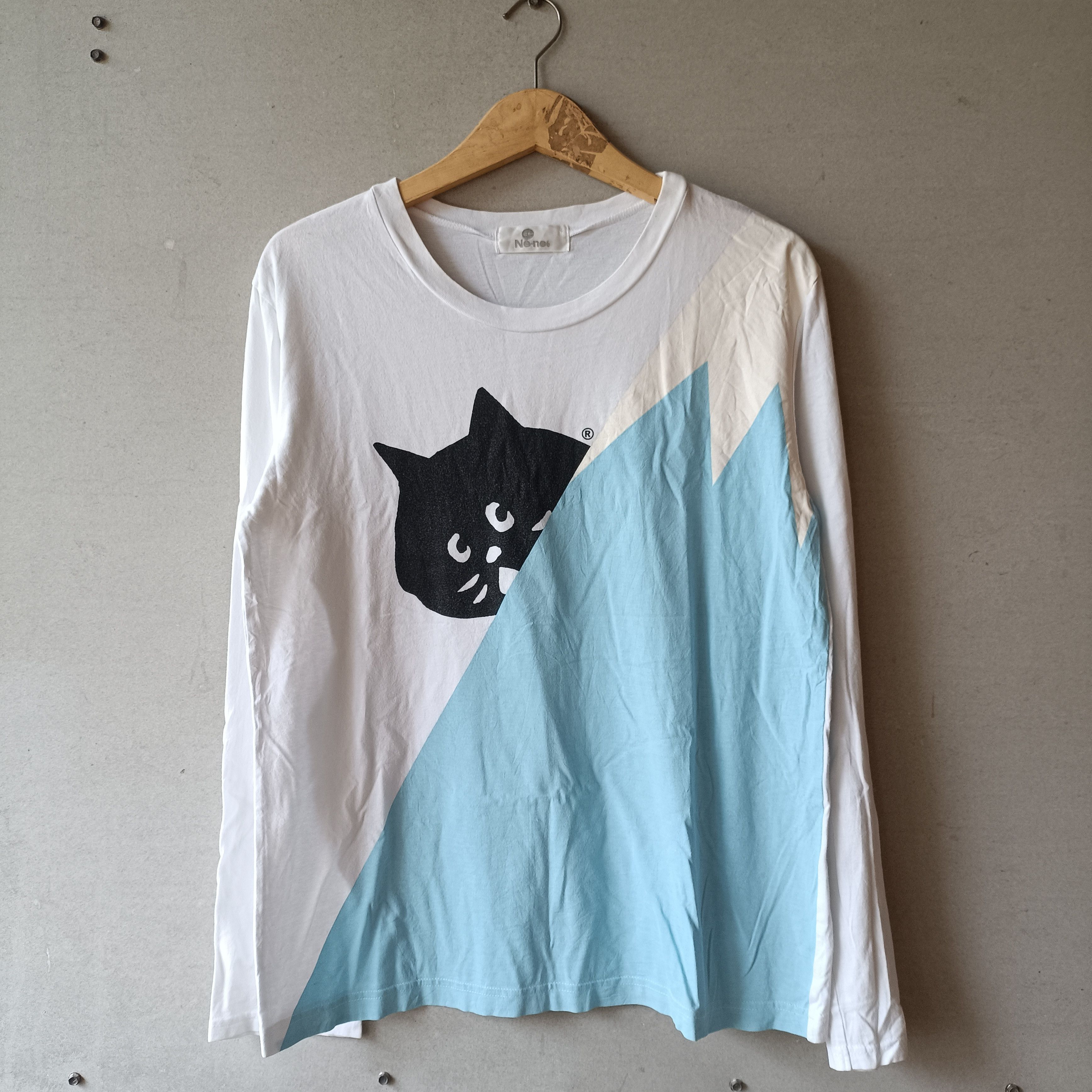 Issey Miyake 2000s Ne-net Nya Ls tee Size US L / EU 52-54 / 3 - 1 Thumbnail