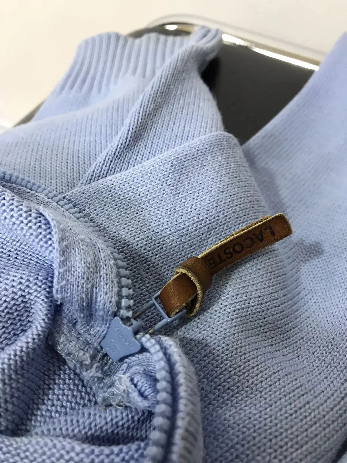 Designer × Lacoste × Vintage Vintage Lacoste men’s 1/4 zip jumper Size US L / EU 52-54 / 3 - 4 Thumbnail