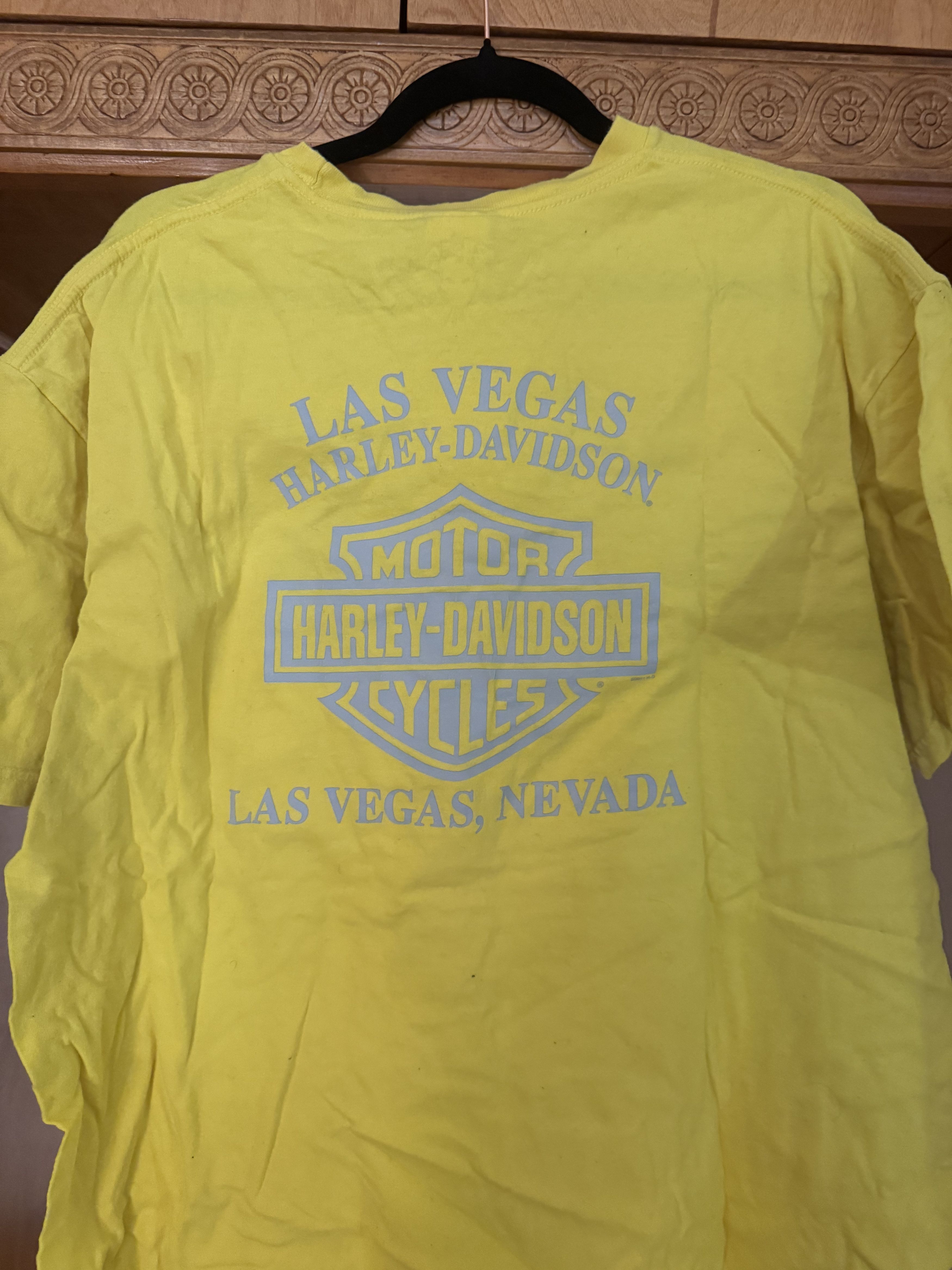 Harley Davidson Vintage Harley Davidson Las Vegas Tee Size US XL / EU 56 / 4 - 2 Thumbnail