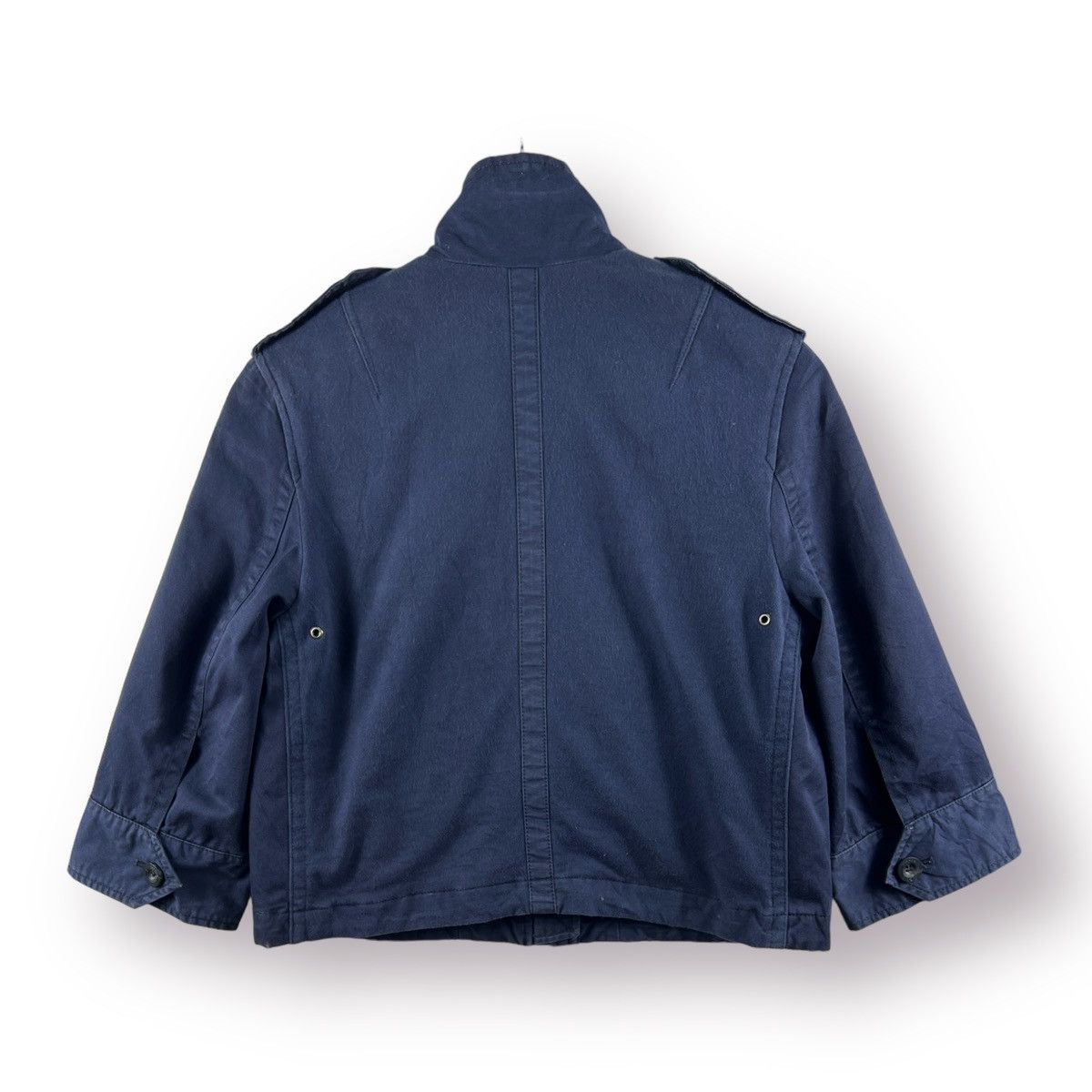 Diesel 🔥 CROPED WOMEN FIELD JACKET SLANT POCKET Size S / US 4 / IT 40 - 15 Thumbnail