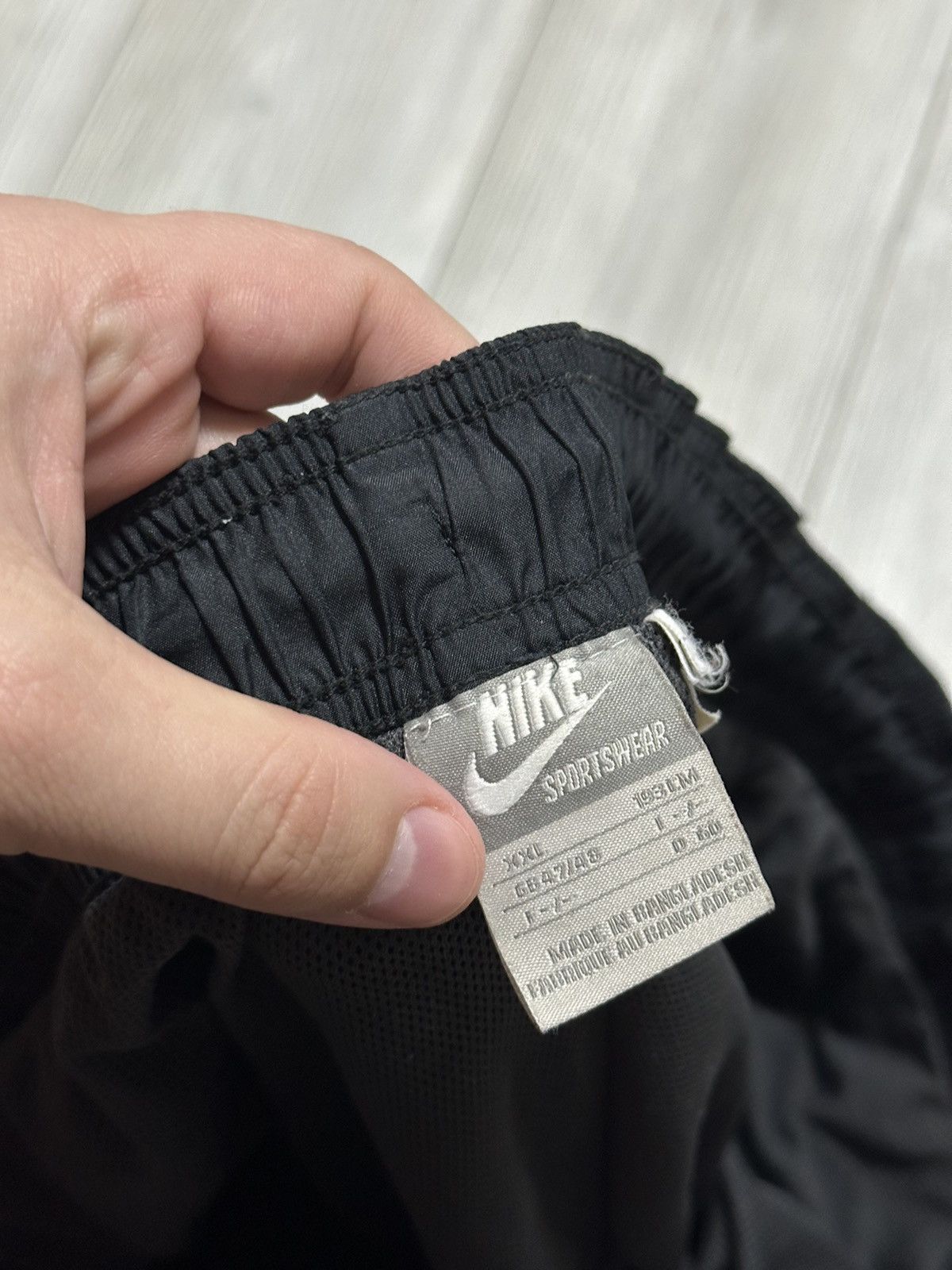 Vintage Vintage Nike Drill Pants Y2K mens pants drill nylon 90s XXL Size US 38 / EU 54 - 3 Thumbnail