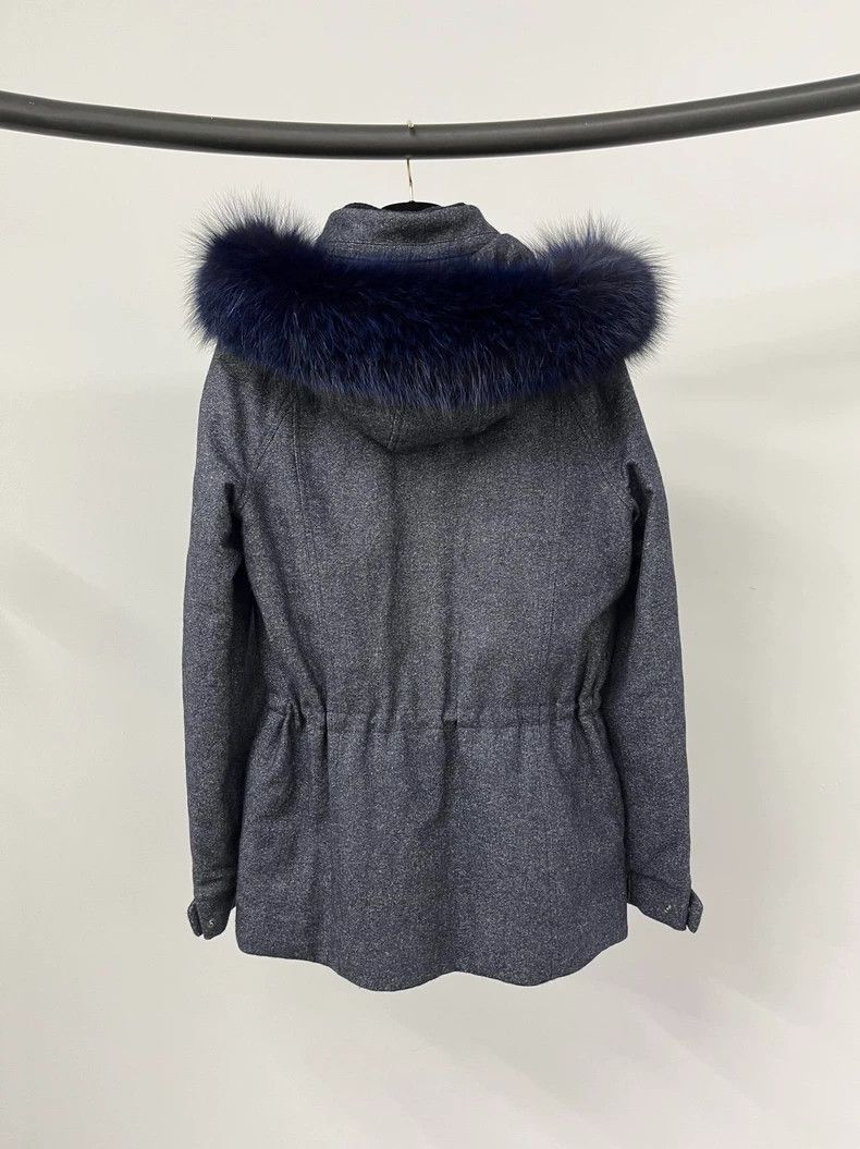 Loro Piana LORO PIANA Classic fur collar Icery ski jacket Size XS / US 0-2 / IT 36-38 - 2 Thumbnail