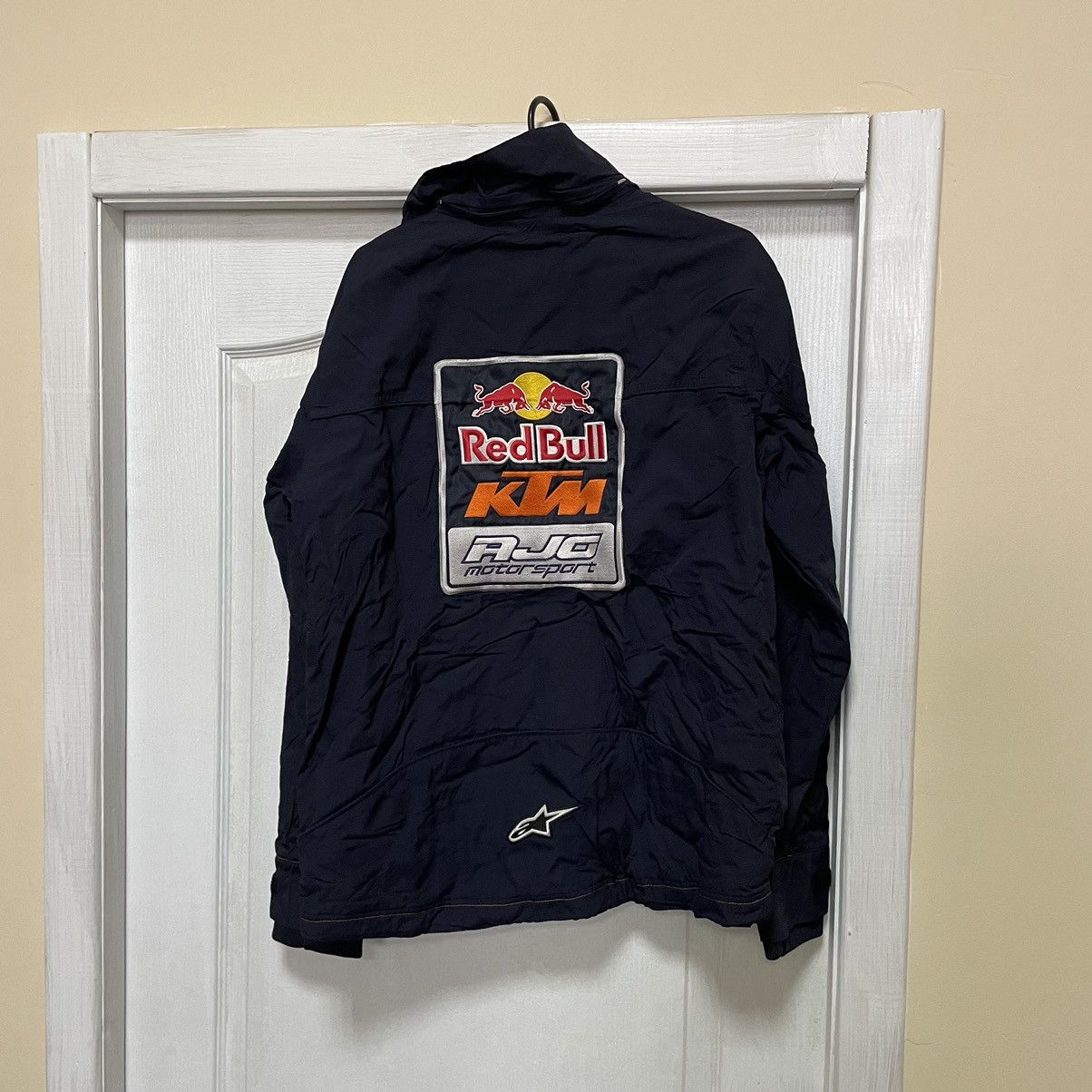 Red Bull × Vintage Vintage Red Bull Racing moto Jacket alpine bomber dunlop asi Size US L / EU 52-54 / 3 - 2 Thumbnail