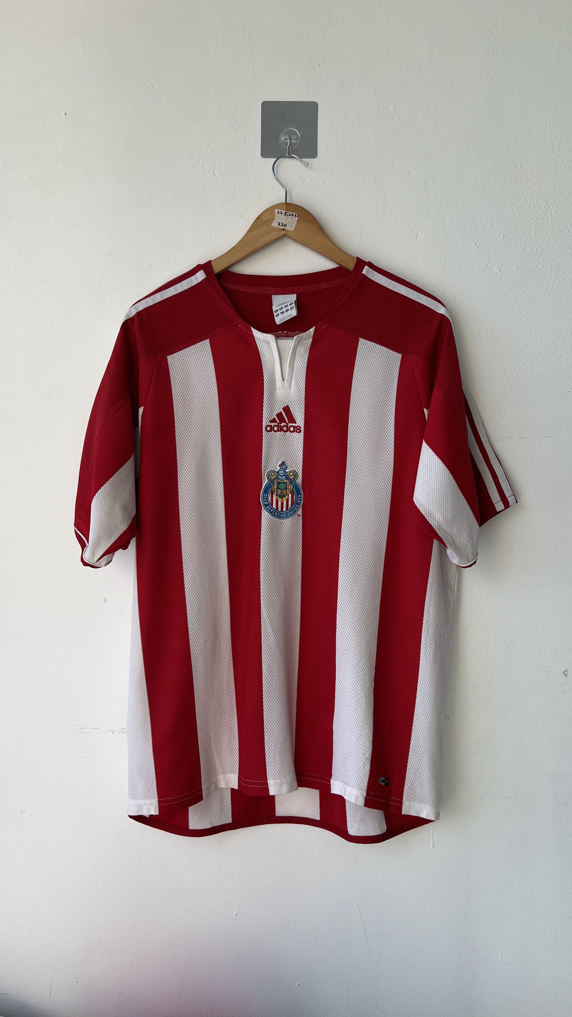 Adidas (M fits L) Chivas USA 2005-06 Home Shirt Kit (Disbanded) Size US L / EU 52-54 / 3 - 1 Thumbnail
