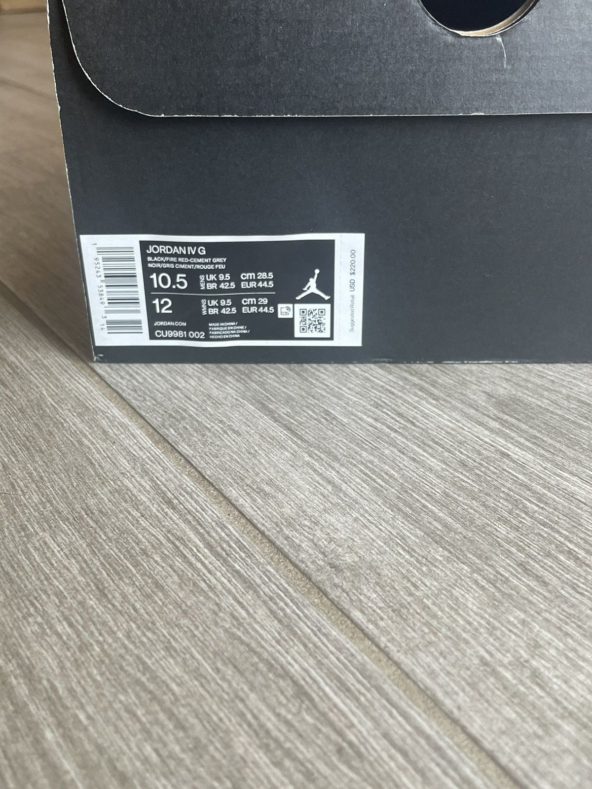 Jordan Brand Jordan 4 Golf Size US 10.5 / EU 43-44 - 10 Thumbnail