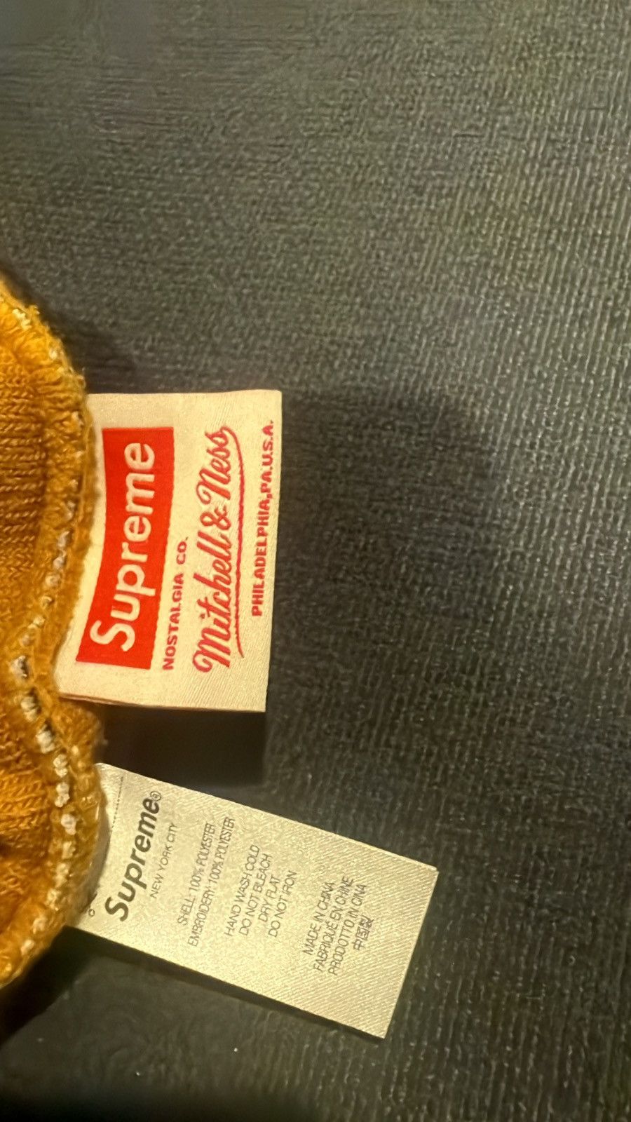 Supreme Supreme x Mitchell&Ness UMiami Beanie Size ONE SIZE - 5 Thumbnail