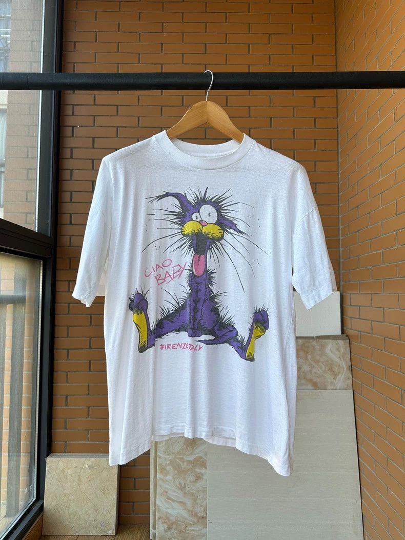 Vintage Vintage Tee 90s Ciao baby 2505-Nextarrow Size US L / EU 52-54 / 3 - 1 Thumbnail