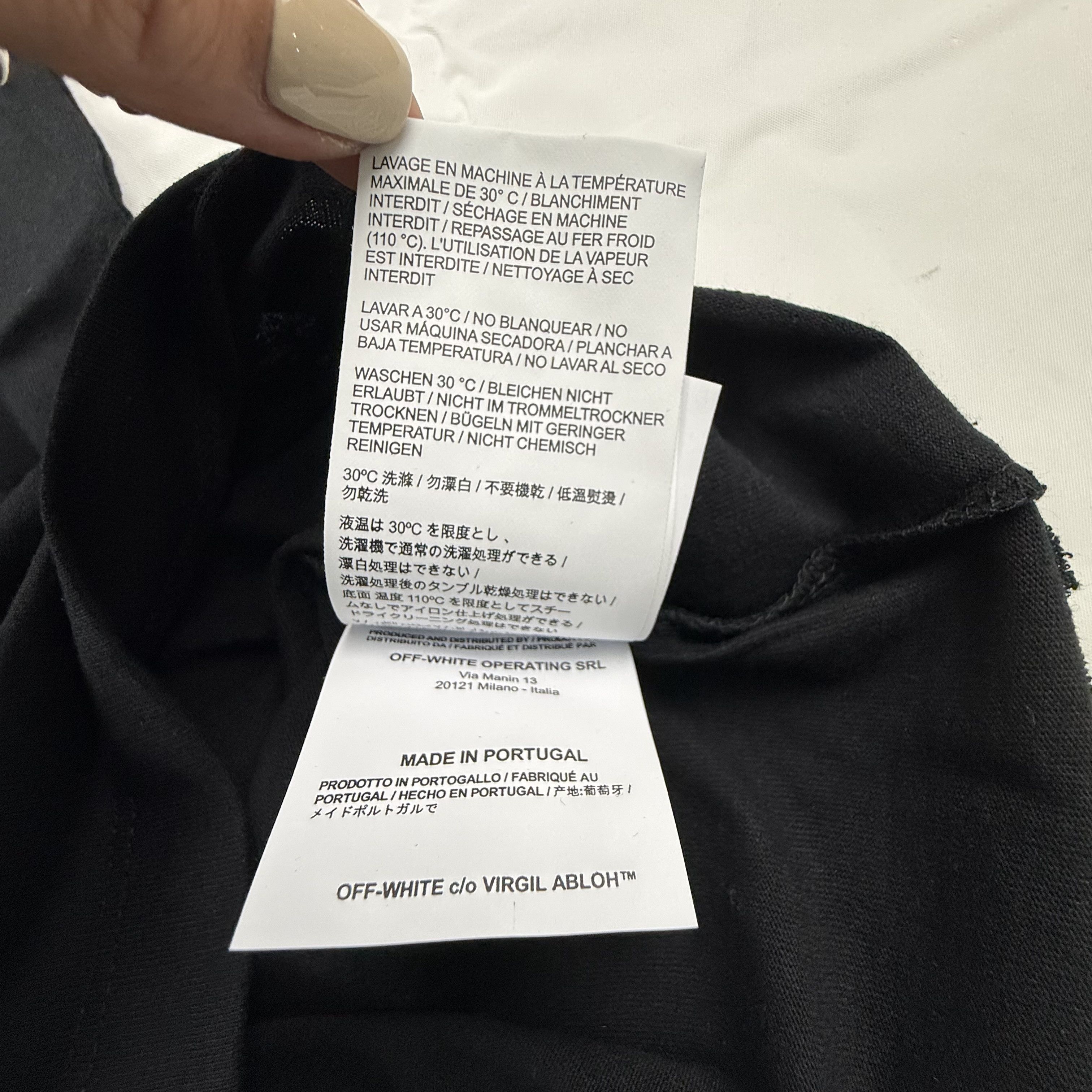 Off-White Off-White Virgil Abloh Dondi White Impressionism T-Shirt XS Size US XS / EU 42 / 0 - 8 Thumbnail