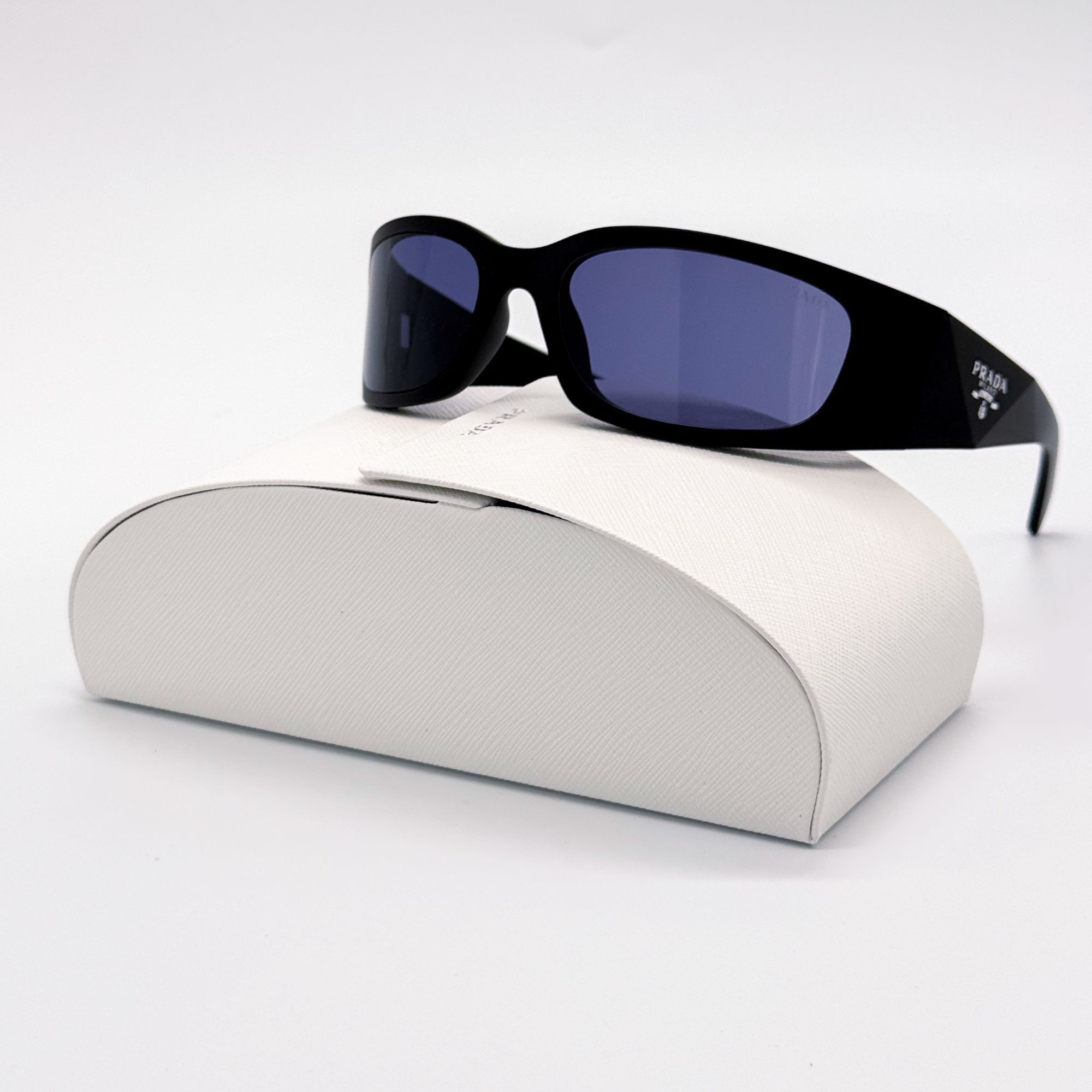 Prada NEW PRADA SUNGLASSES PRA19S 1BO40G BLACK PR A19S, SPR A19S Size ONE SIZE - 1 Thumbnail