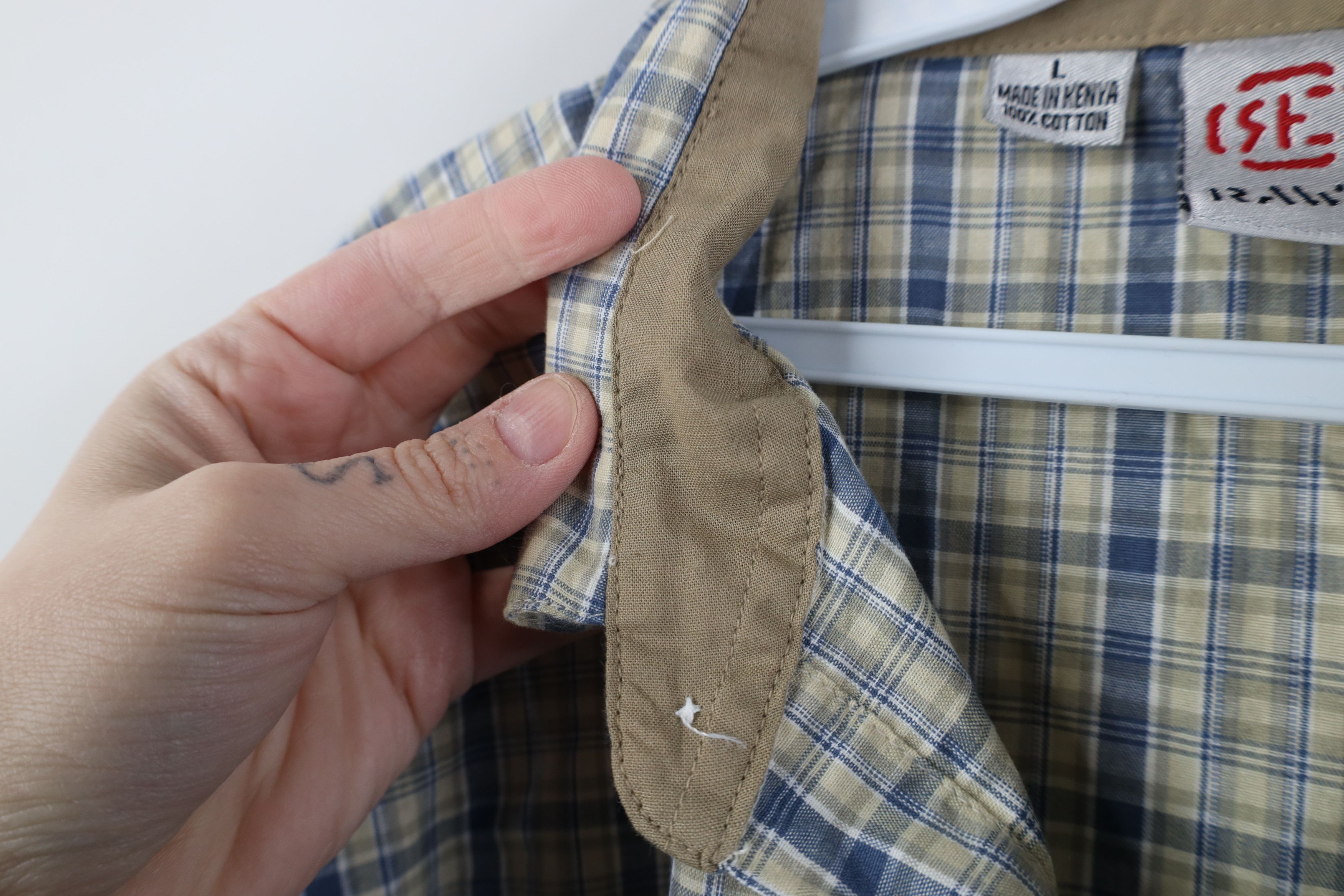 Vintage Deadstock Vintage 90s Y2K Streetwear Short Sleeve Shirt Size US L / EU 52-54 / 3 - 9 Thumbnail