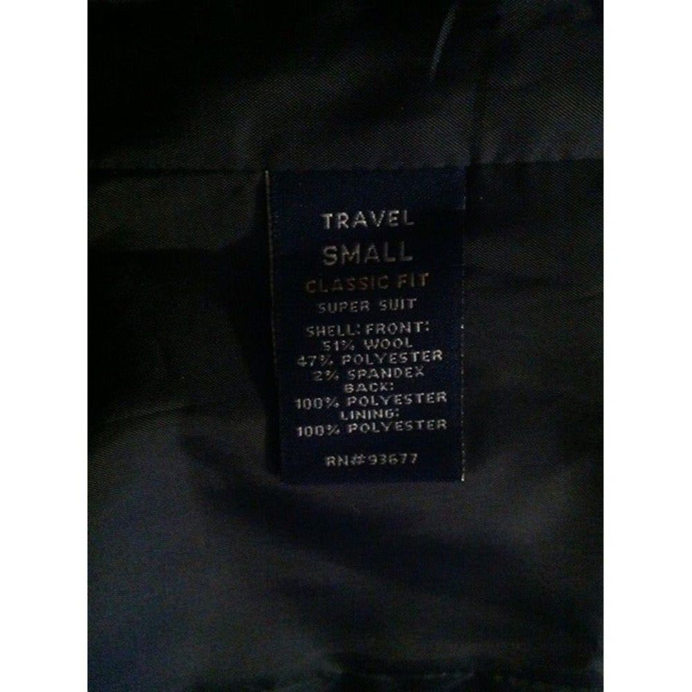 Stafford STAFFORD MEN'S NEW NAVY 51%WOOL 47%POLYESTER VEST SMALL Size US S / EU 44-46 / 1 - 8 Thumbnail