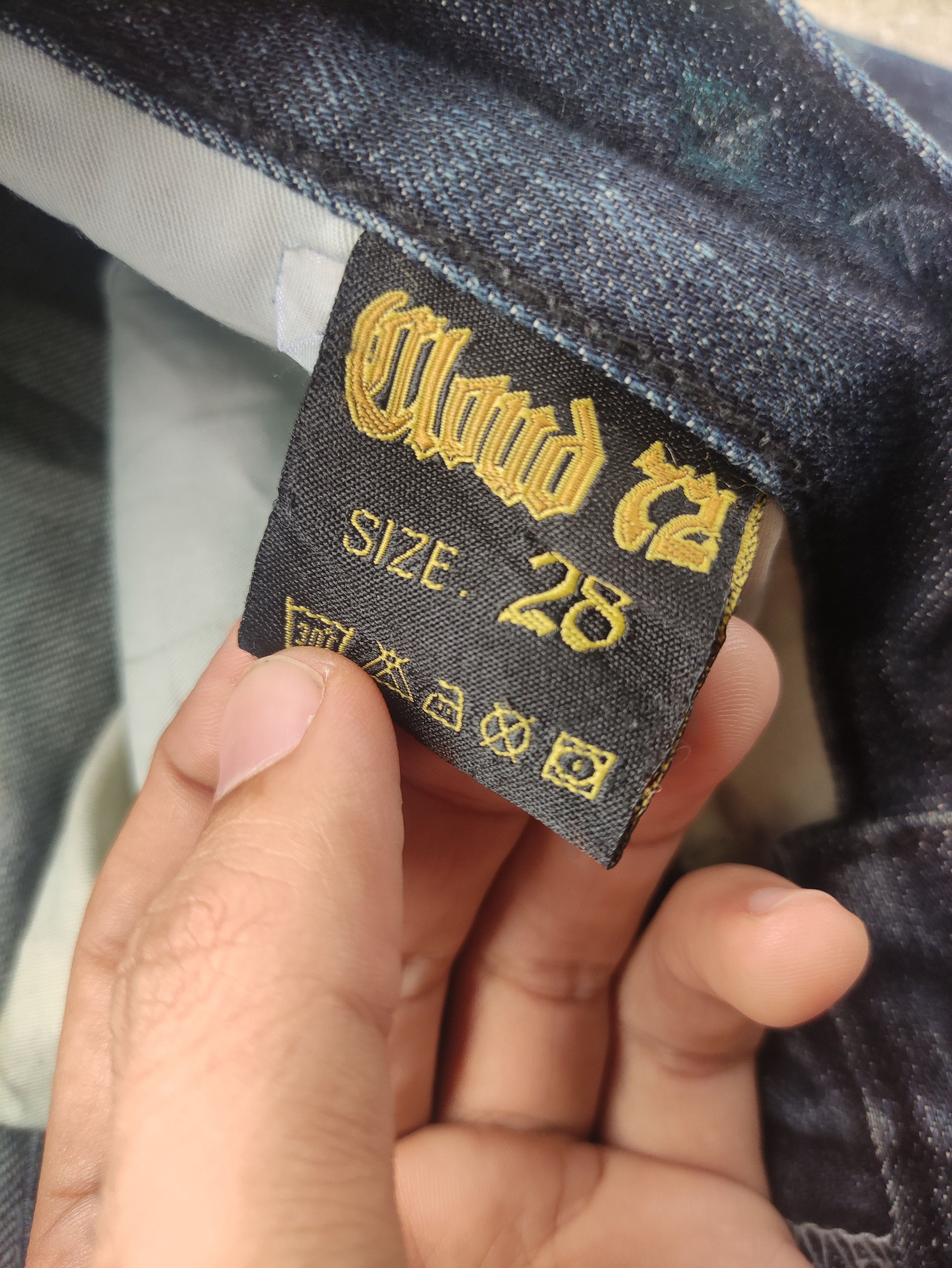 Japanese Brand Vintage Cloud 72 Distressed Faded Denim W30 Size US 30 / EU 46 - 8 Thumbnail