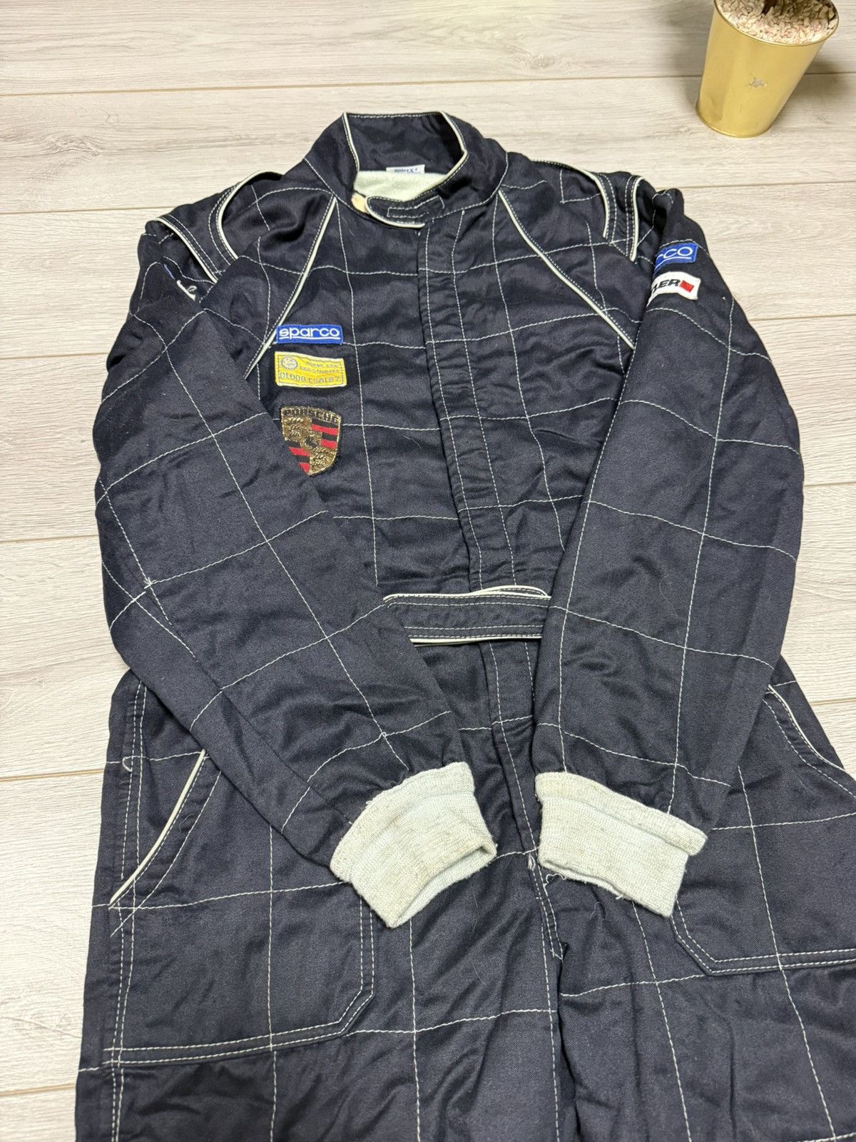 Vintage Sparco vintage racing Porsche formula uno 1 suit jacket Size US XXL / EU 58 / 5 - 4 Thumbnail