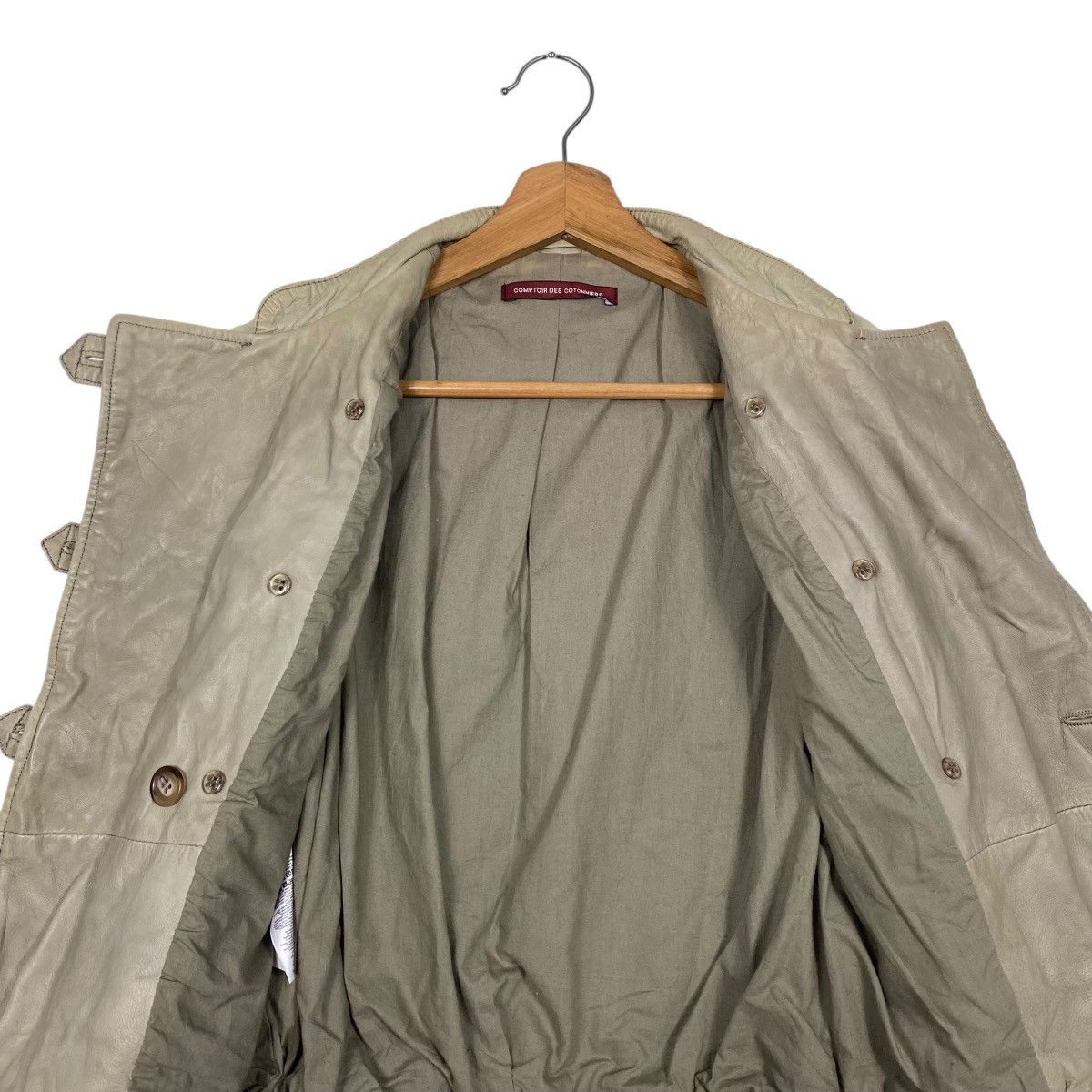 Japanese Brand RIOT🔥🔥Comptoir des Cotonniers Leather Jacket Size US S / EU 44-46 / 1 - 12 Thumbnail