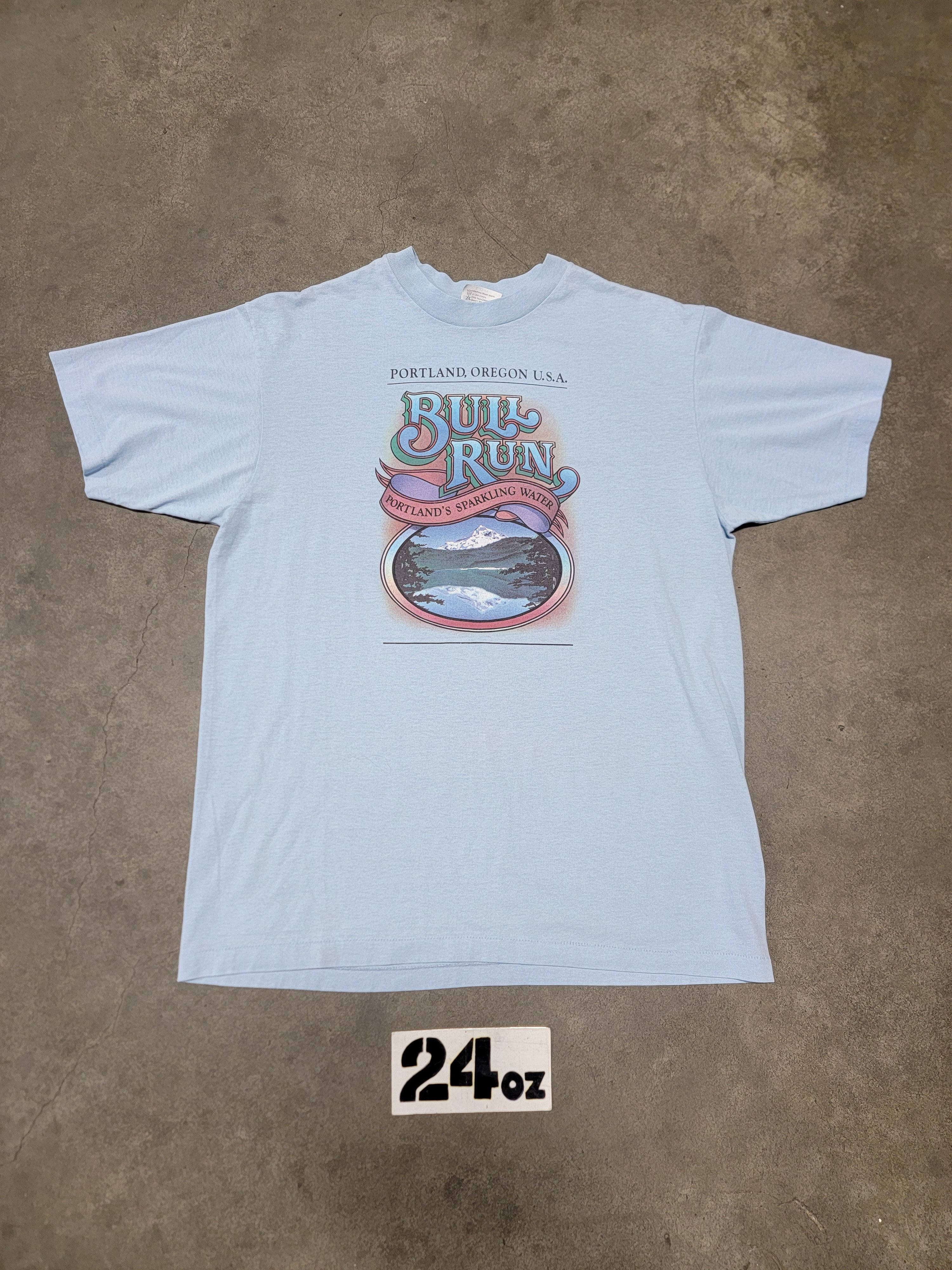 Vintage 1990s Portland Oregon Bull Run Sparkling Water | Grailed