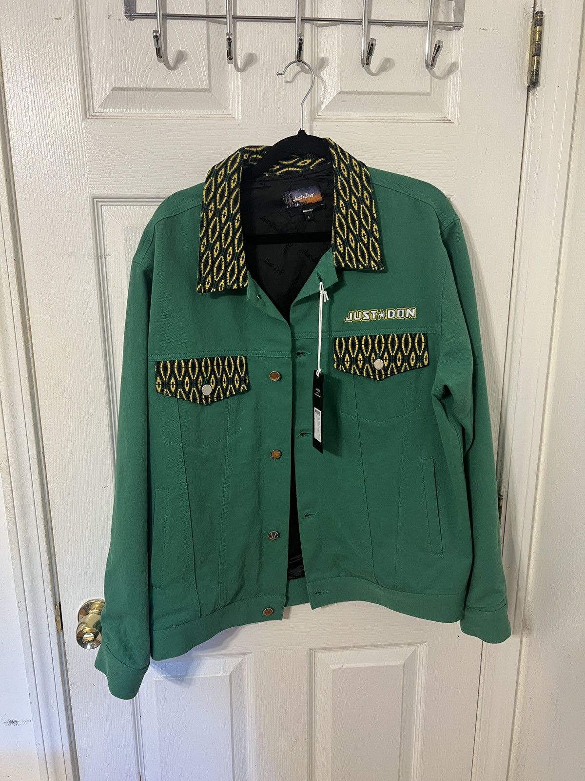 Just Don Just don trucker jacket brand new green Size US L / EU 52-54 / 3 - 1 Thumbnail