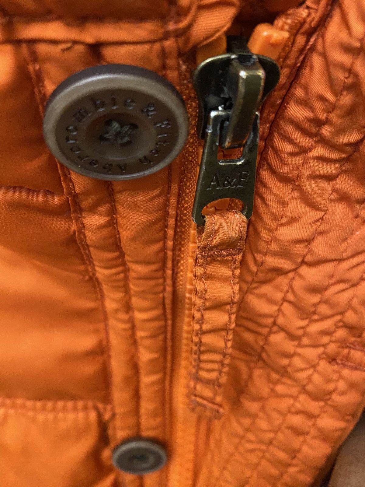 Abercrombie & Fitch Vintage orange Abercrombie & Fitch vest Size US L / EU 52-54 / 3 - 2 Thumbnail