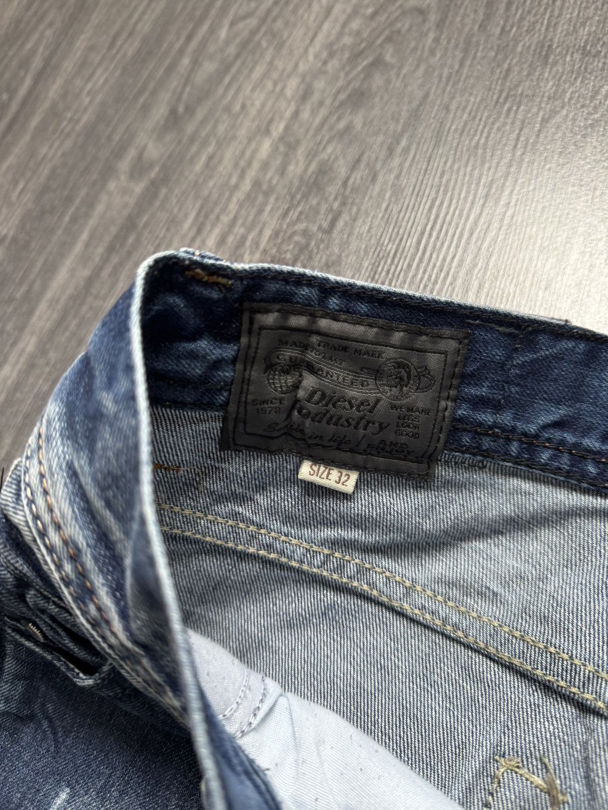 Diesel × Vintage Y2K Diesel Vintage Washed Distressed denim pants Size US 32 / EU 48 - 5 Thumbnail