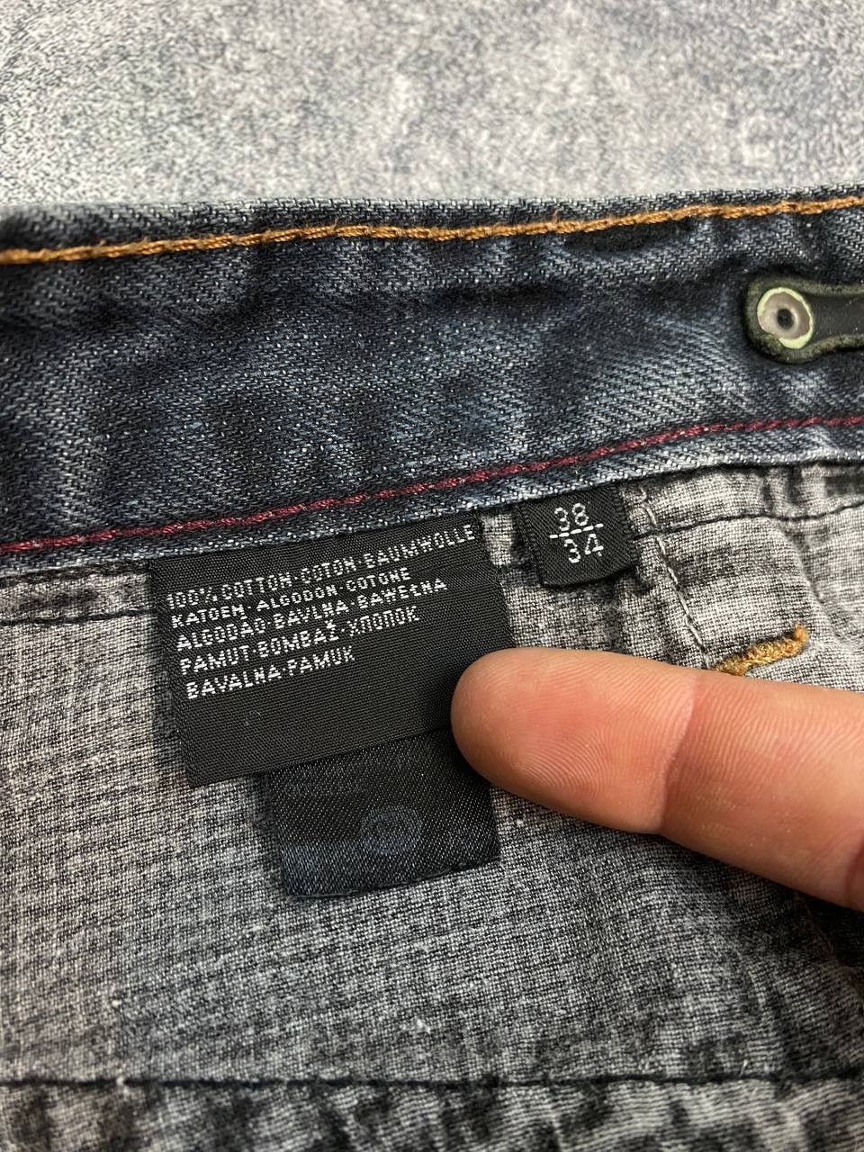 Japanese Brand Jeans Dirty Pants faded crash denim thrashed y2k distressed Size US 38 / EU 54 - 9 Thumbnail