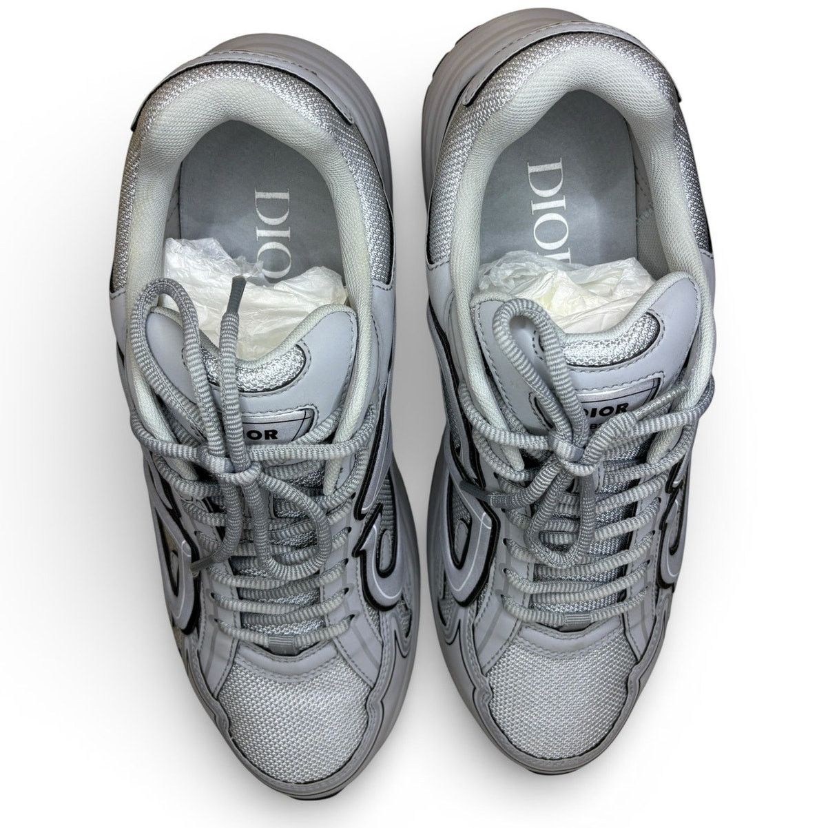 Dior Dior B30 Wolf Grey Sneakers | Size 45 (12US) Size US 12 / EU 45 - 5 Thumbnail