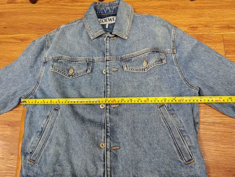 Loewe Loewe Single-Breasted Denim Jacket Size US S / EU 44-46 / 1 - 7 Thumbnail