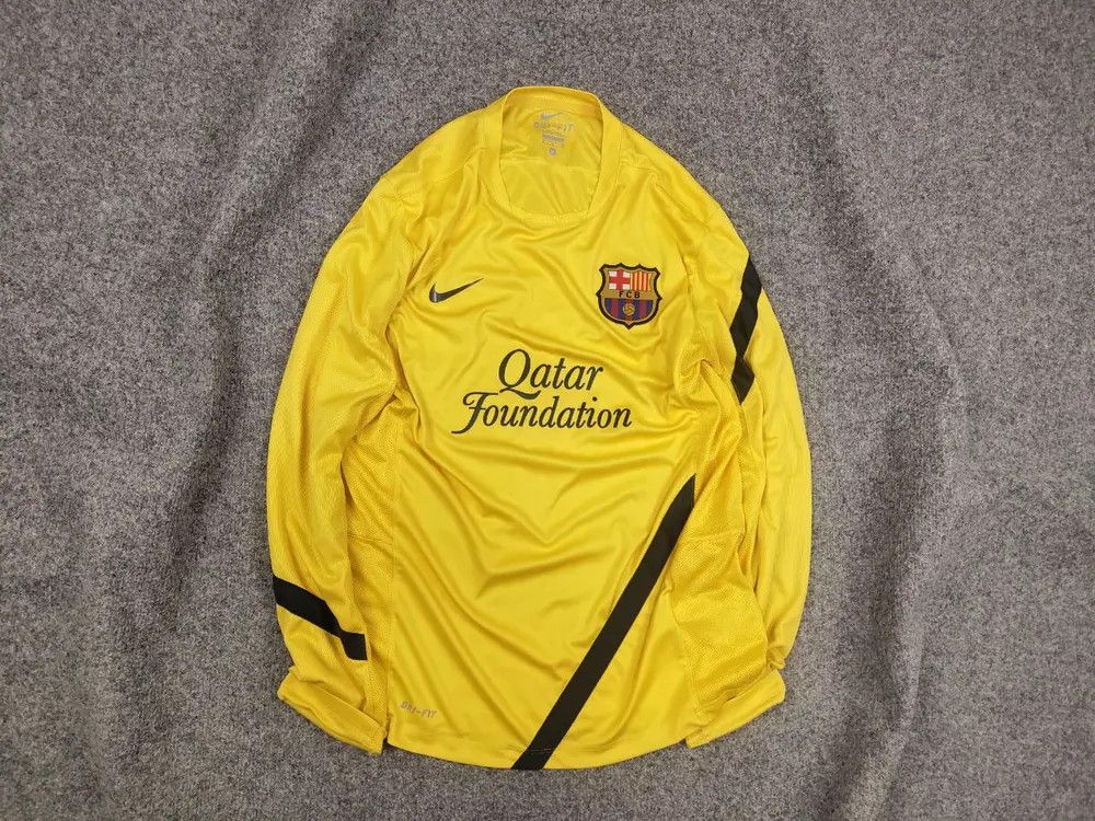 Nike Barcelona Training football shirt Long Sleeve jersey