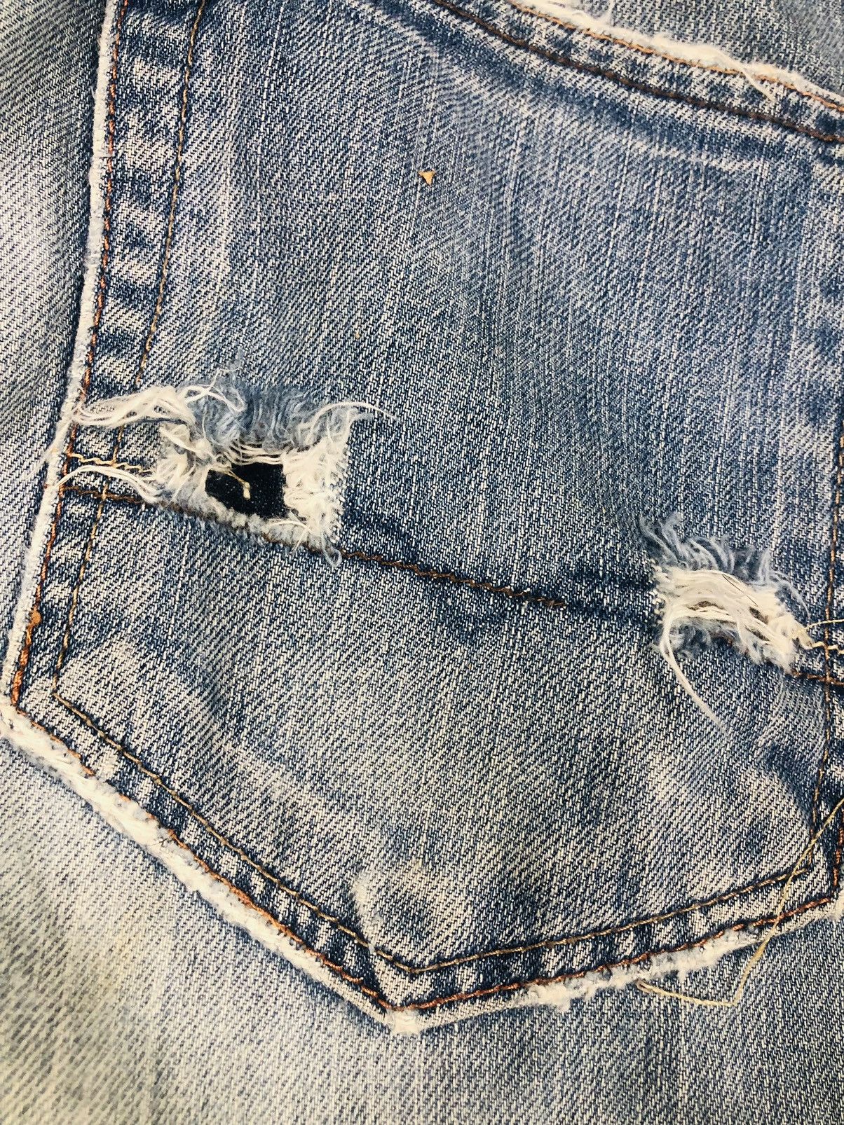 Old Navy Old Navy Bootcut Distress Jeans (36) Size US 30 / EU 46 - 20 Thumbnail