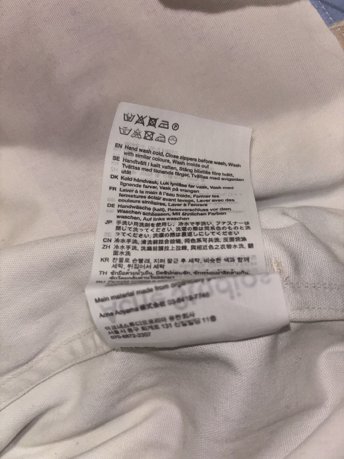 Acne Studios Odaan Spray Paint Face Cotton Canvas Anorak Size US XL / EU 56 / 4 - 8 Thumbnail