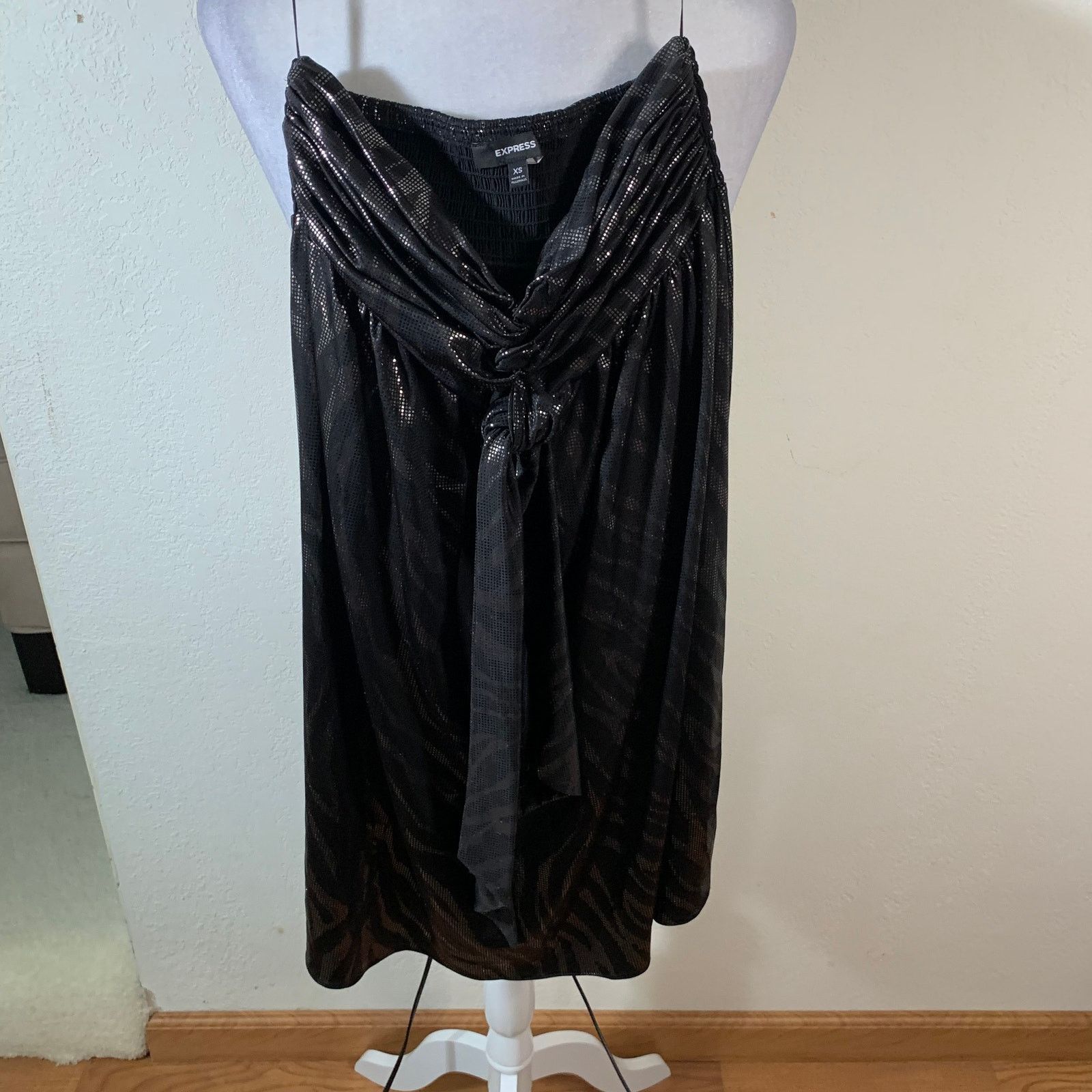 Express Express Black Sleeveless mini Dress size XS Size XS / US 0-2 / IT 36-38 - 5 Thumbnail
