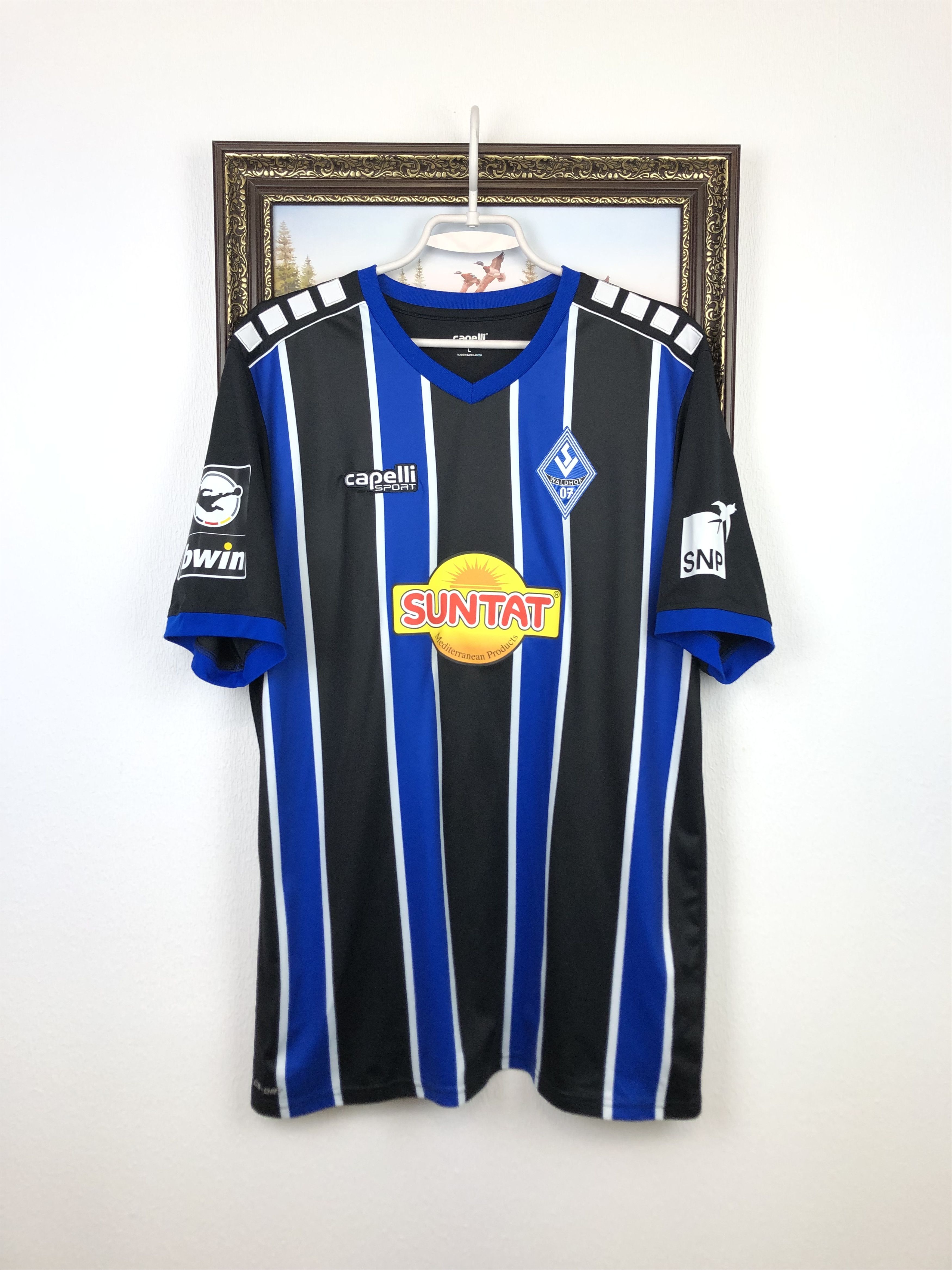 Other Waldhof Mannheim football shirt Soccer Schuster Issue Jersey Size US L / EU 52-54 / 3 - 3 Thumbnail