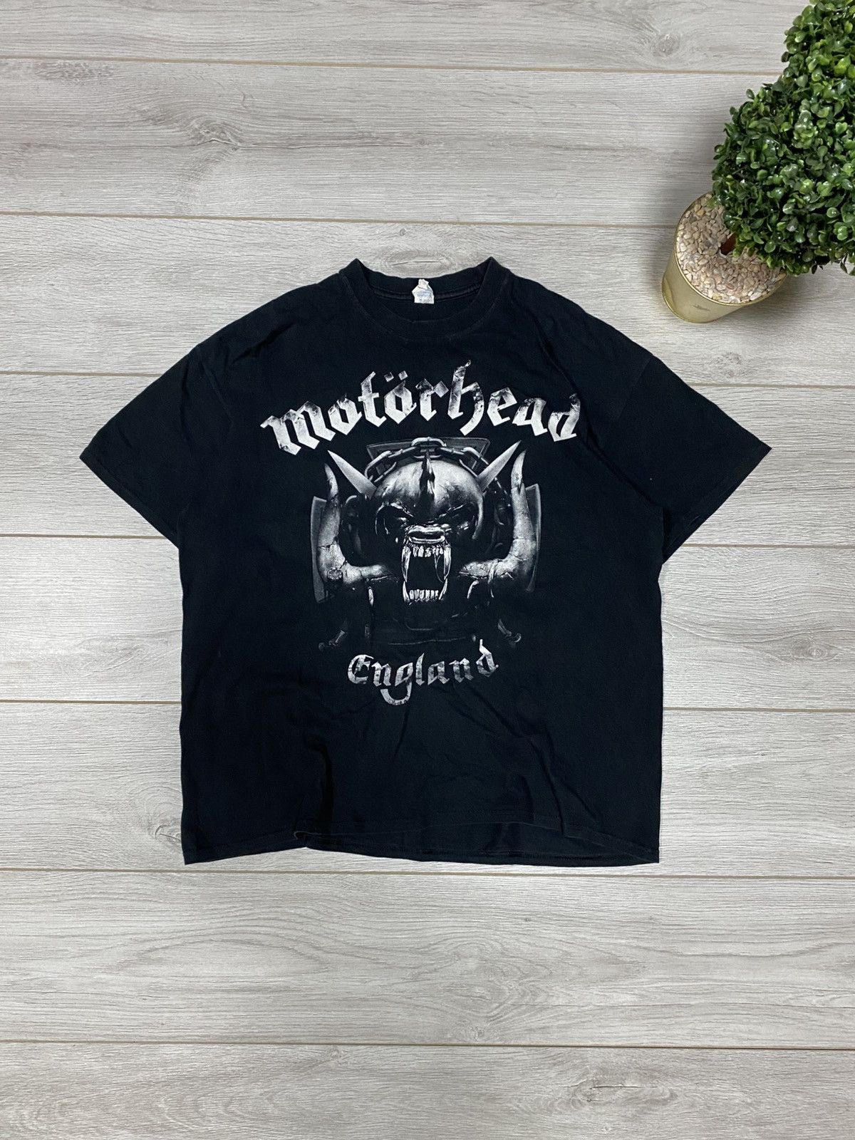 Band Tees Motörhead vintage big print tee Size US XL / EU 56 / 4 - 1 Thumbnail