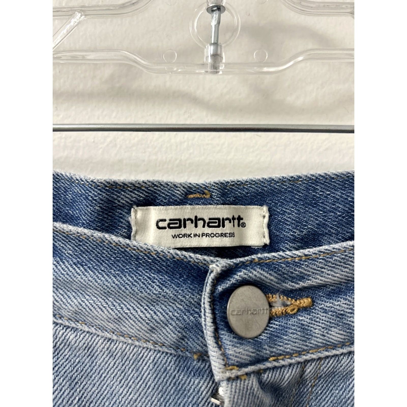 Carhartt VINTAGE Carhartt WIP Jeans Womens 31x28 Blue Page Carrot Ankle Slim Tapered YKK Pants Size 24" / US 00 / IT 34 - 5 Thumbnail