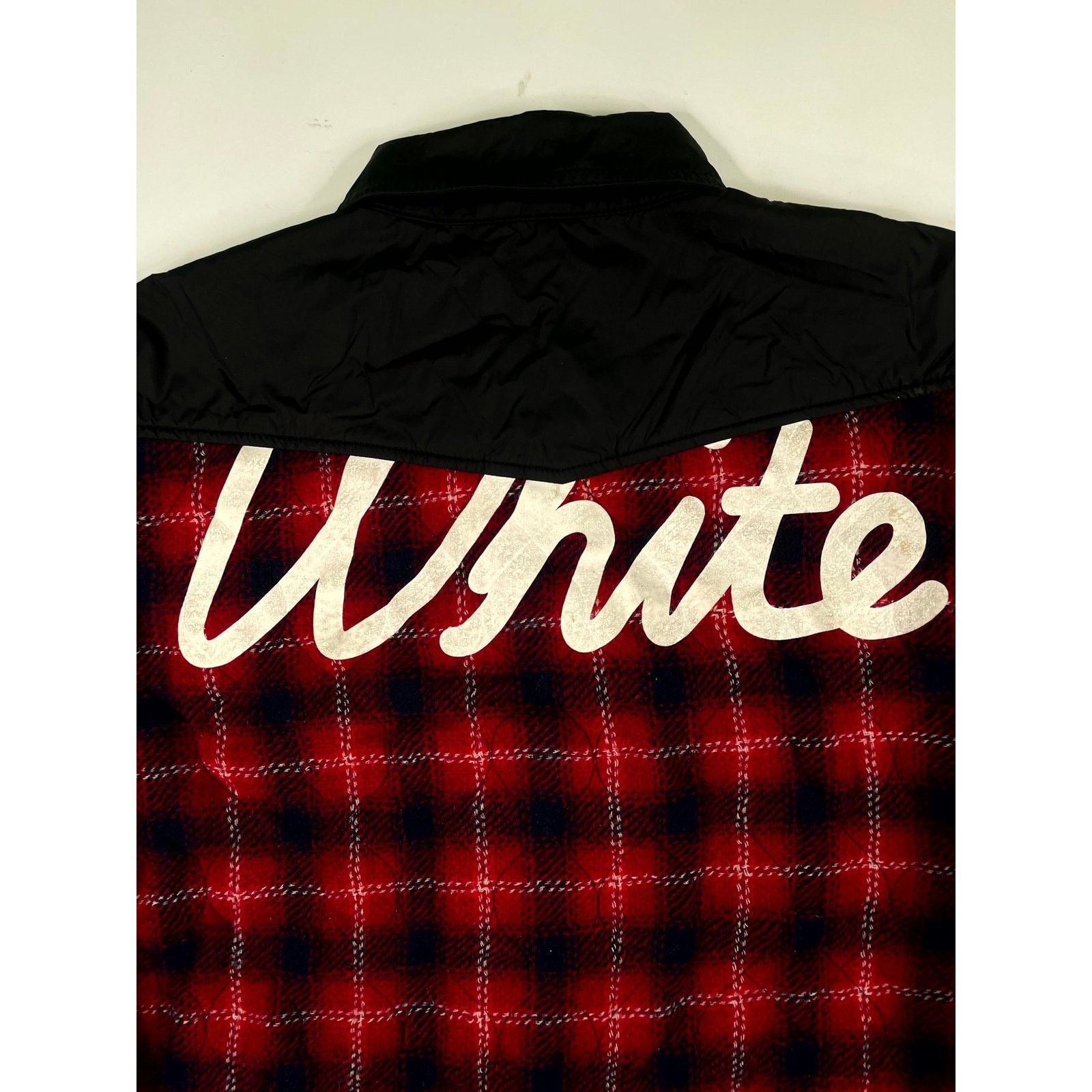 Off-White Off White Plaid Padded Red & Black Jacket Size US M / EU 48-50 / 2 - 5 Thumbnail
