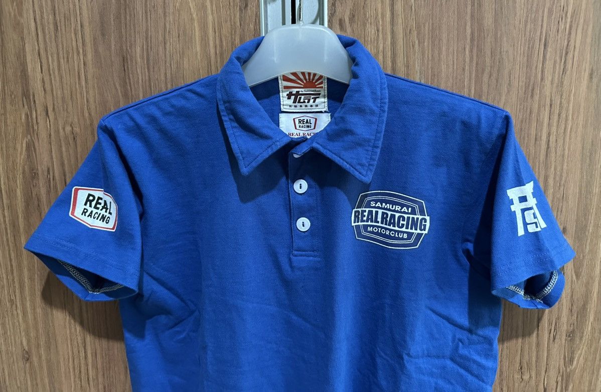 Samurai Jeans SAMURAI JEANS X REAL RACING POLO SHIRT Size US M / EU 48-50 / 2 - 3 Thumbnail
