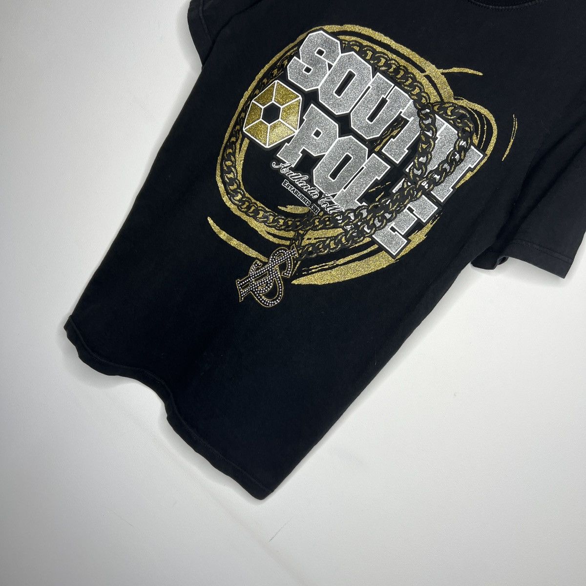 Southpole × Vintage Crazy Vintage Y2K Embroidered Southpole Hip Hop Shirt Size US M / EU 48-50 / 2 - 2 Thumbnail