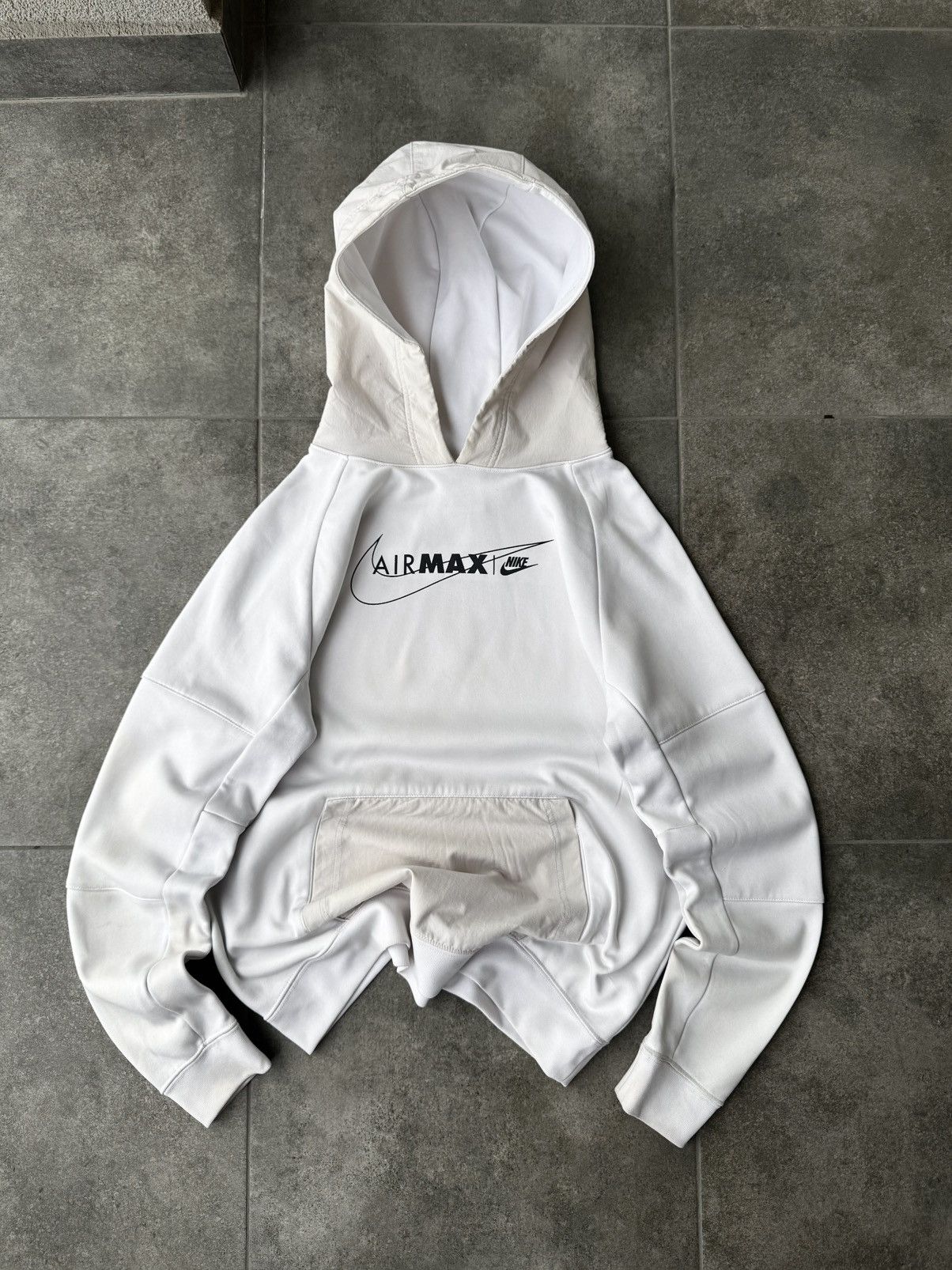 Nike Vintage Nike Air Max Hoodie Big Logo Rare Size US S / EU 44-46 / 1 - 1 Thumbnail
