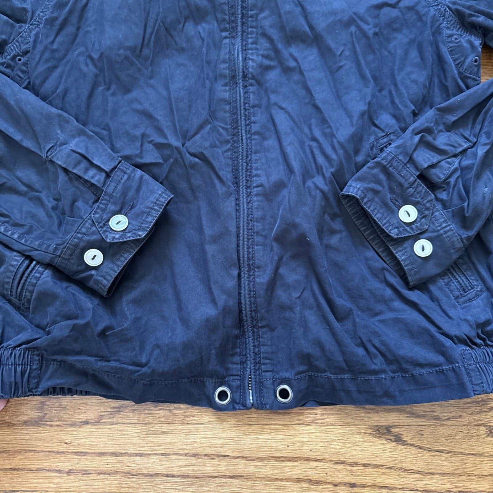 Polo Ralph Lauren Vintage POLO RALPH LAUREN Navy Zip Front Jacket sz S Size US S / EU 44-46 / 1 - 2 Thumbnail