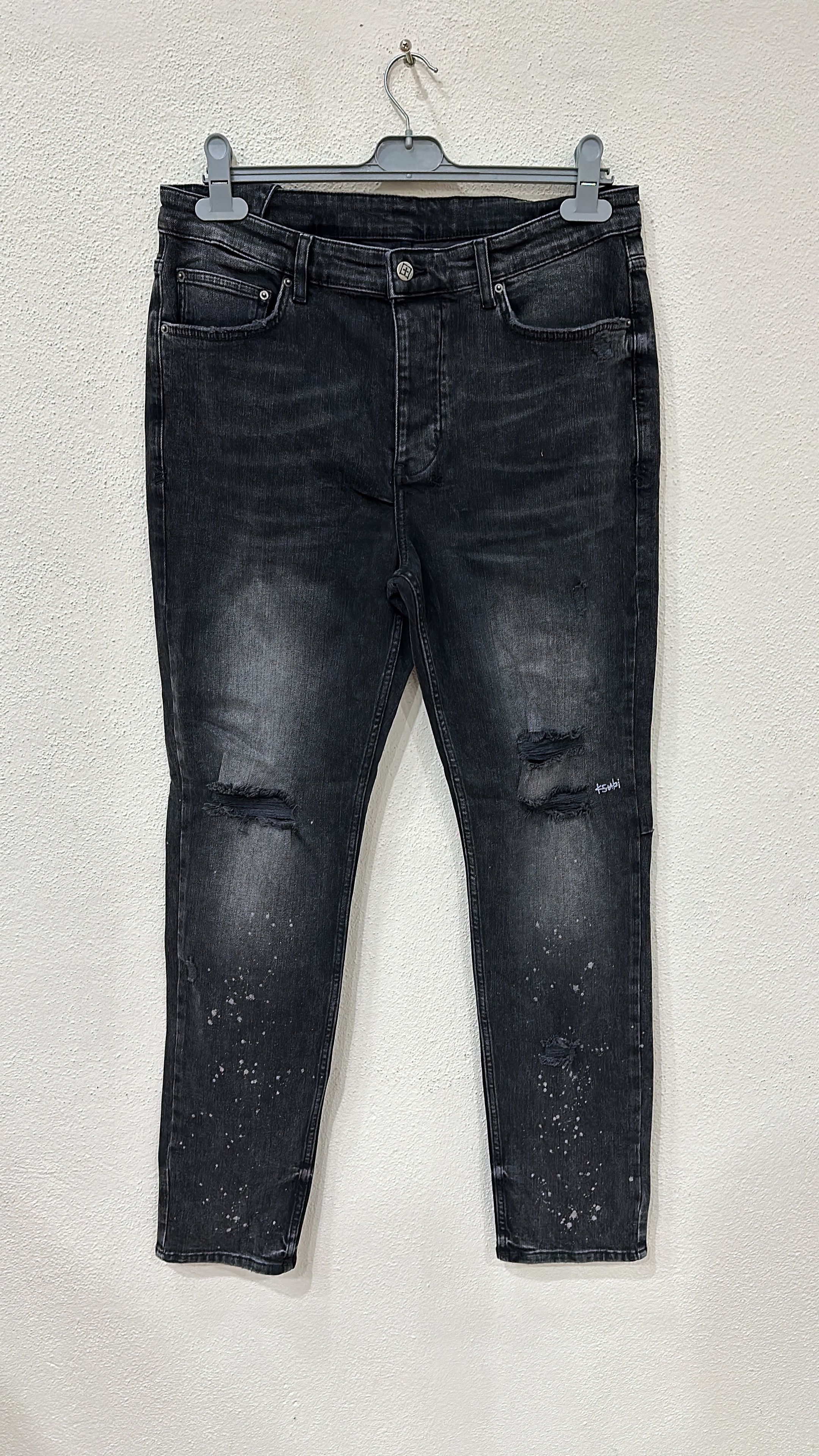 Ksubi Ksubi Chitch Blackk Rokk Denim Black Size 36 Size US 36 / EU 52 - 1 Thumbnail