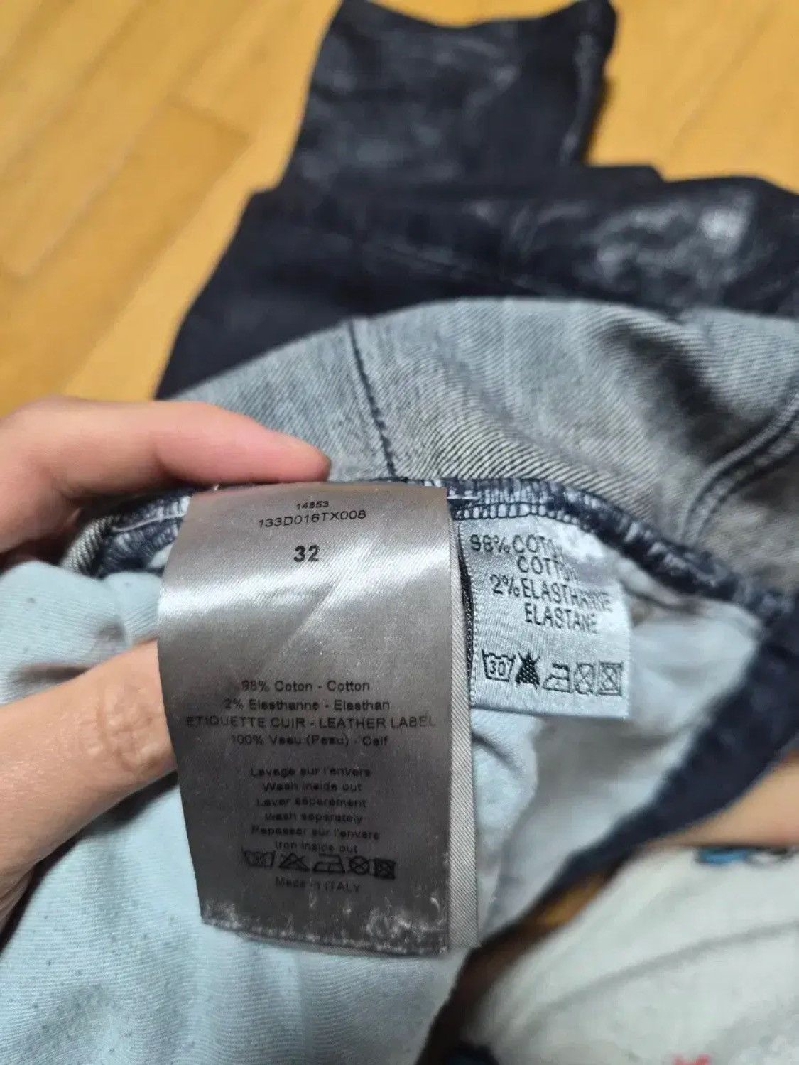 Dior Dior Homme Hedi Slimane Coated Jeans Size US 32 / EU 48 - 6 Thumbnail