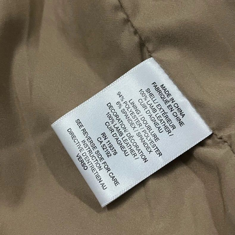 Helmut Lang HELMUT LANG A lamb skin buttoned leather jacket Size S / US 4 / IT 40 - 3 Thumbnail