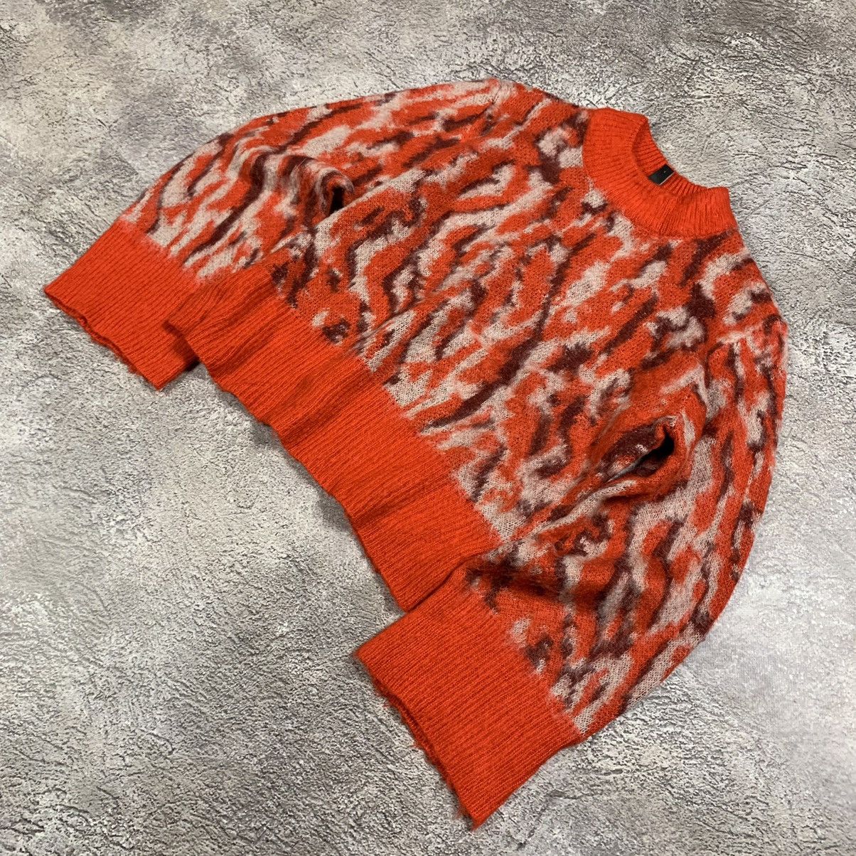 Vintage Vintage 90s Abstract Mohair Oversized Sweater Y2K Grunge S Size S / US 4 / IT 40 - 5 Thumbnail