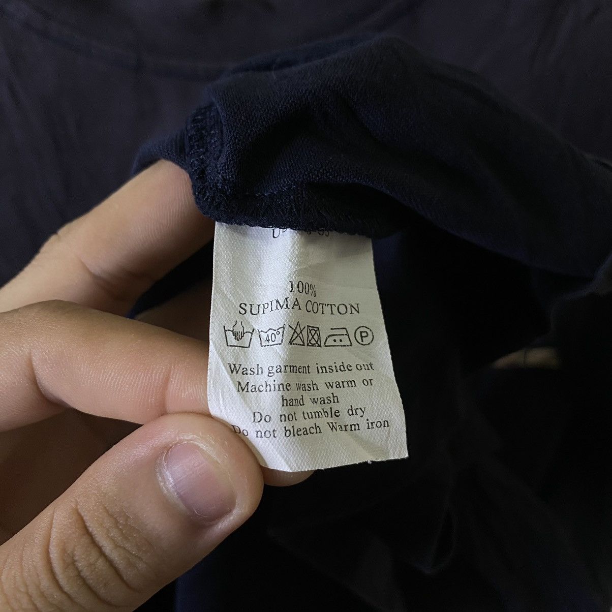 Burberry Burberry London Single Pocket Nova Check Detailing Tee Size US L / EU 52-54 / 3 - 4 Thumbnail