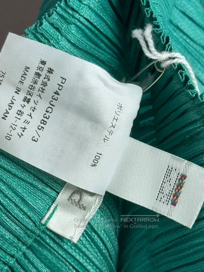 Issey Miyake Issey Miyake size:3 Bamboo Joint Crew Neck Short Sleeve To Size 22" - 4 Thumbnail